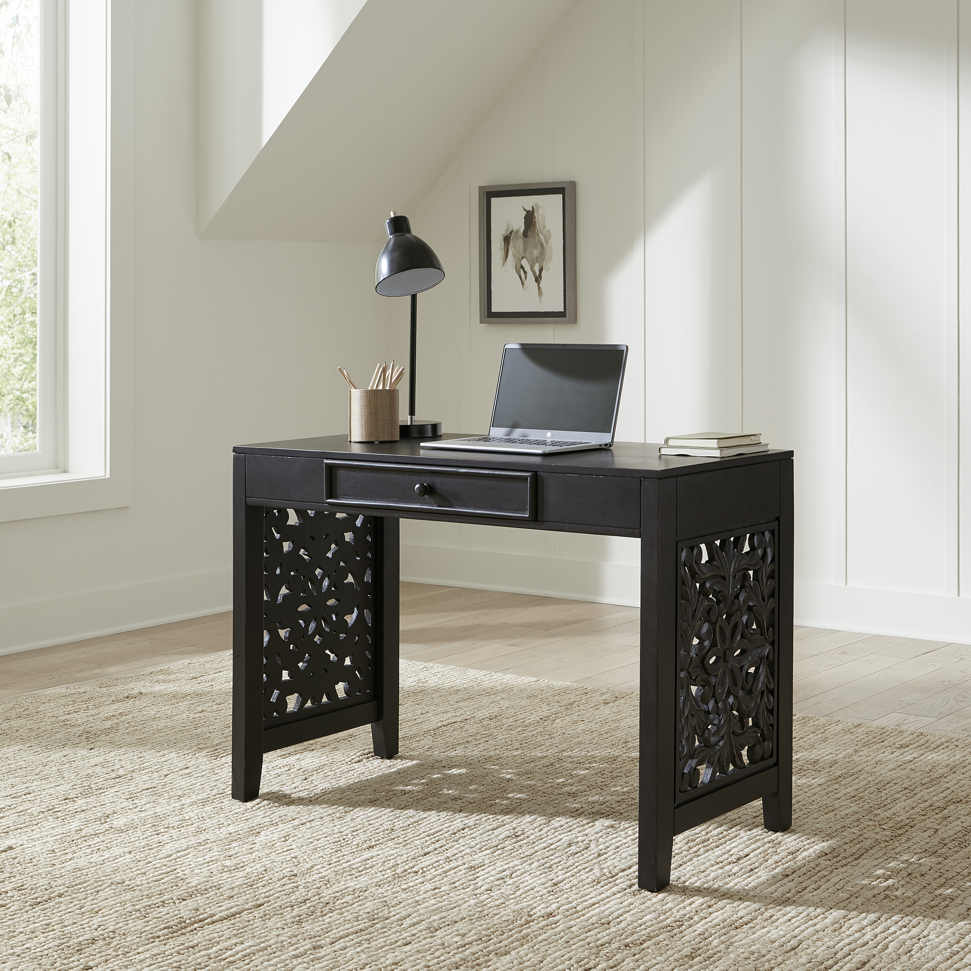 Liberty Furniture Accent Writing Desk- Black