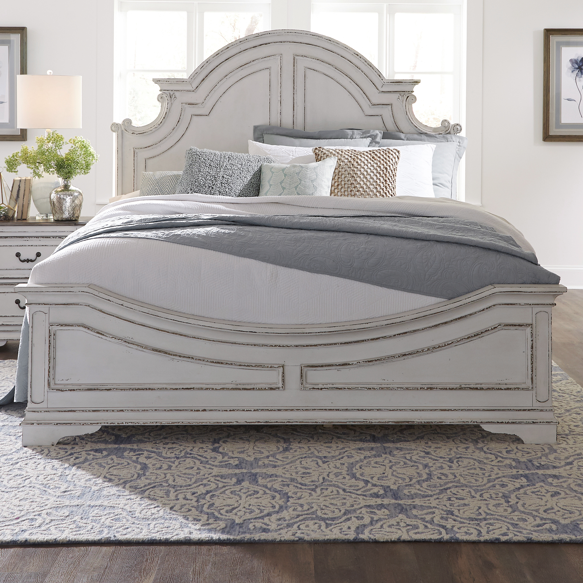 Model: 244-BR-QPB | Liberty Furniture Queen Panel Bed