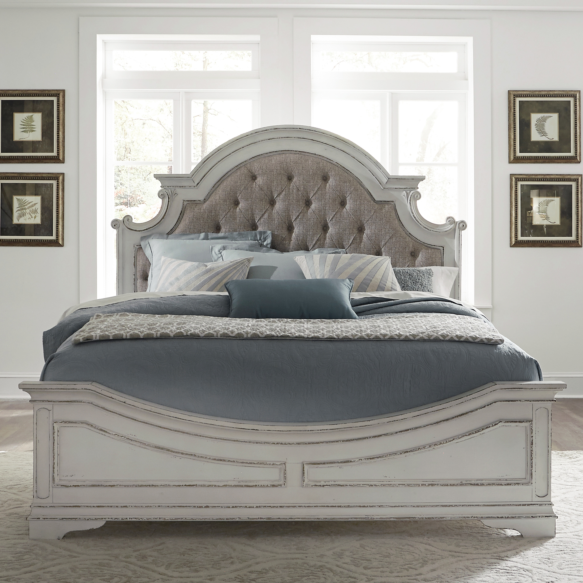 Model: 244-BR-QUB | Liberty Furniture Queen Upholstered Bed
