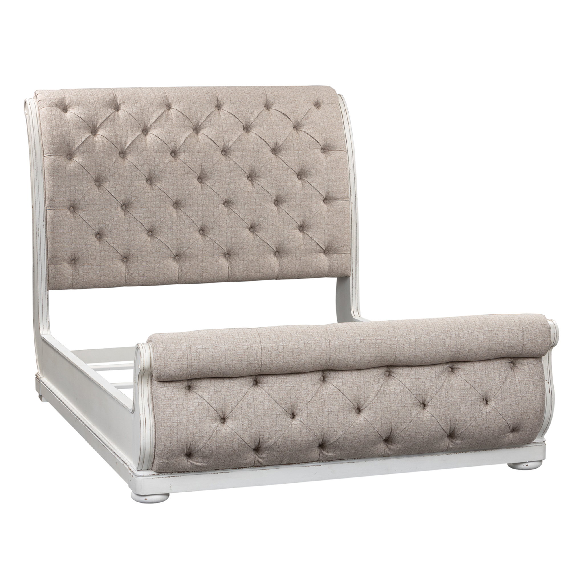 Model: 244-BR-QUSL | Liberty Furniture Queen Uph Sleigh Bed