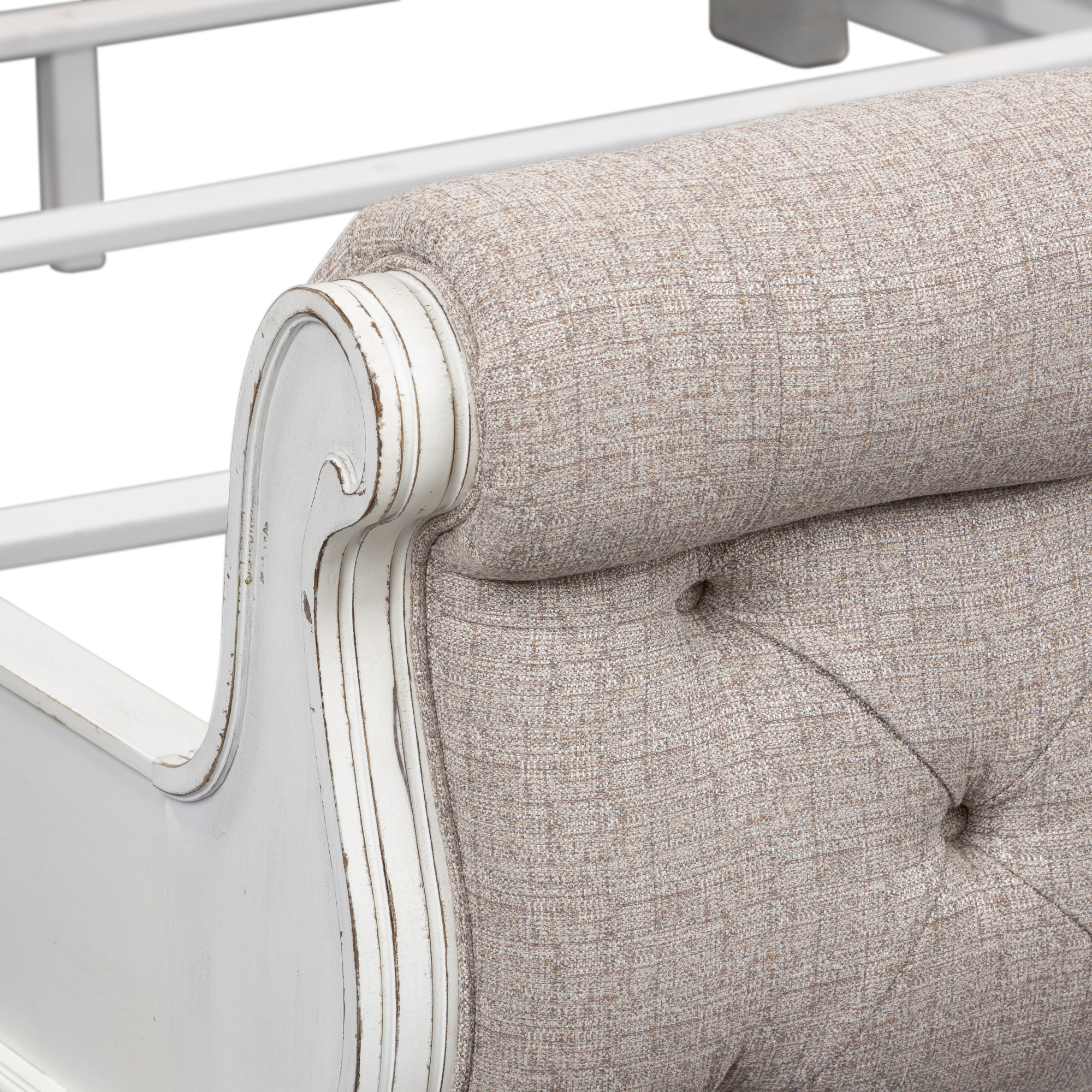 Model: 244-BR-QUSL | Liberty Furniture Queen Uph Sleigh Bed