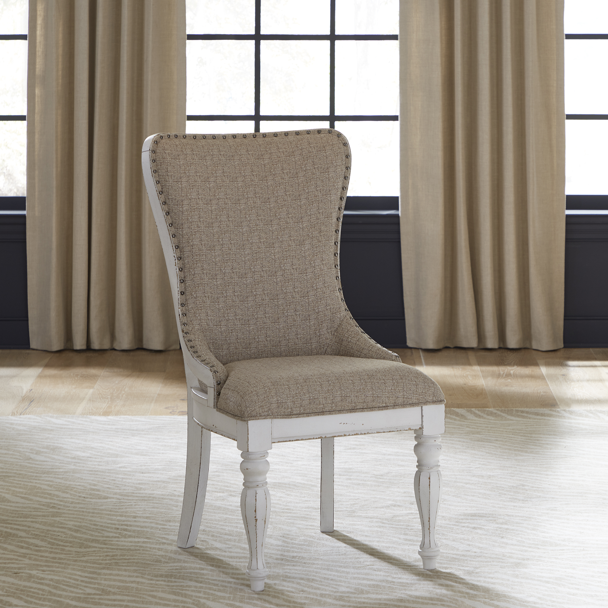 Liberty Furniture Uph Wing Back Side Chair (RTA)