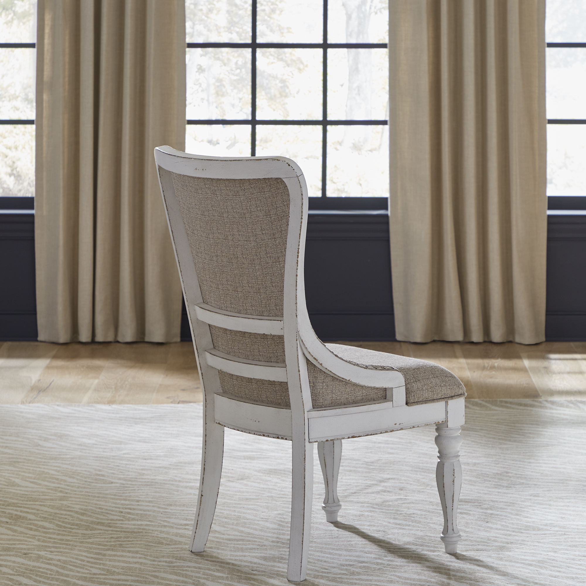 Model: 244-C6501S | Liberty Furniture Uph Wing Back Side Chair (RTA)