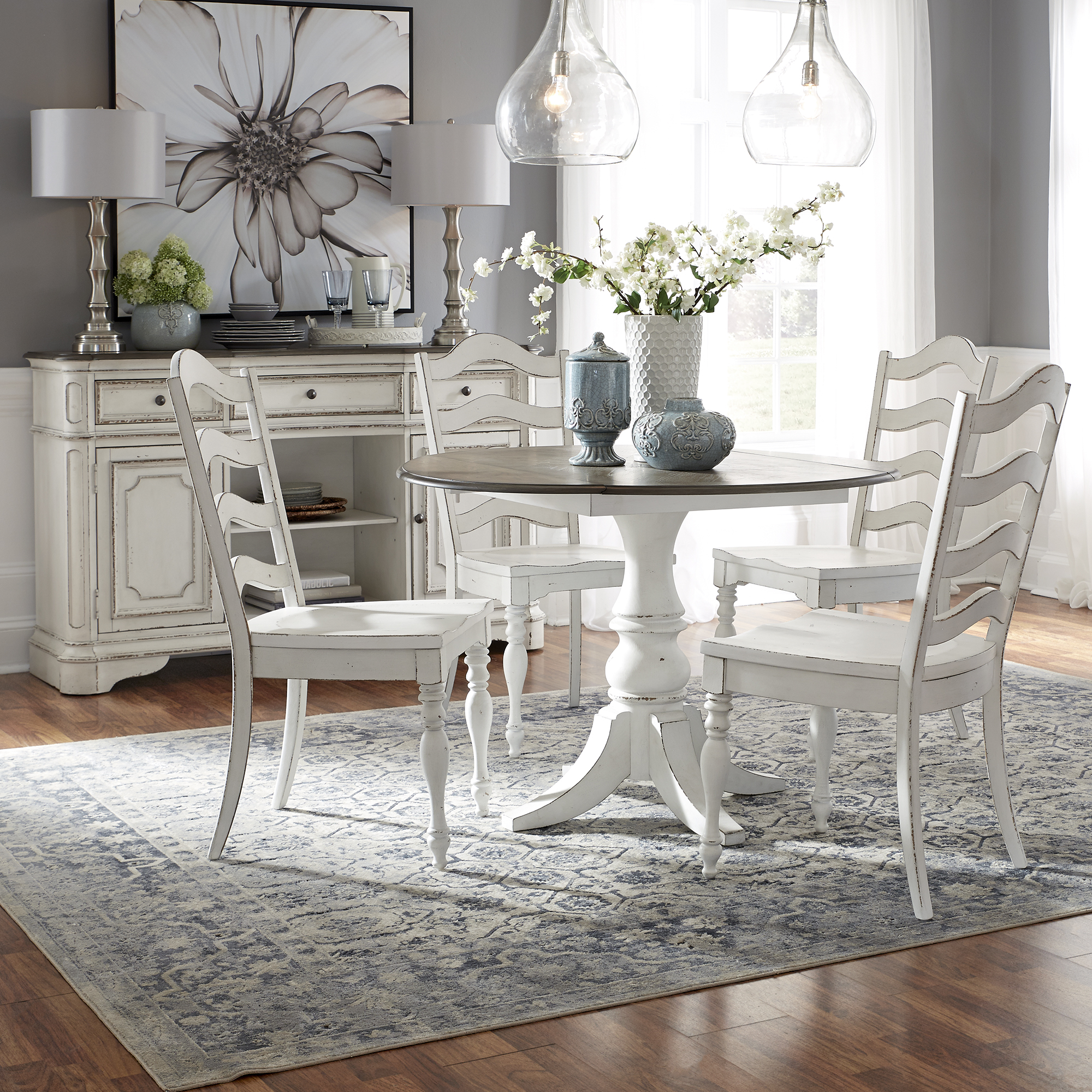 Liberty Furniture 5 Piece Drop Leaf Set