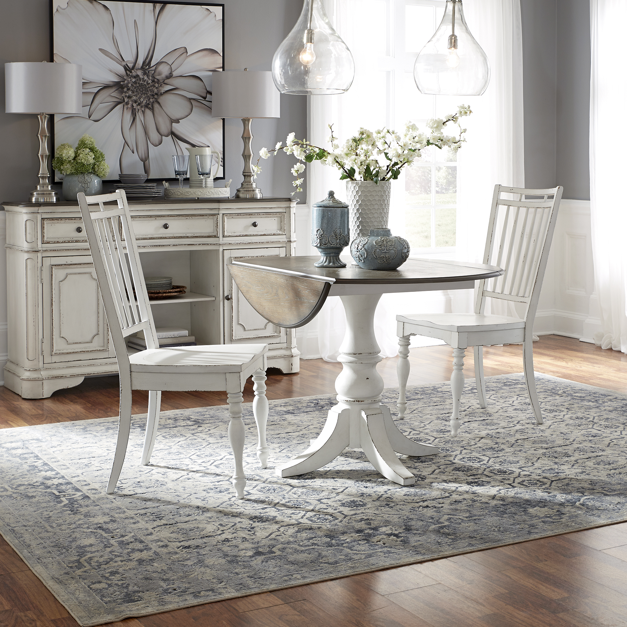 Liberty Furniture Opt 3 Piece Drop Leaf Table Set