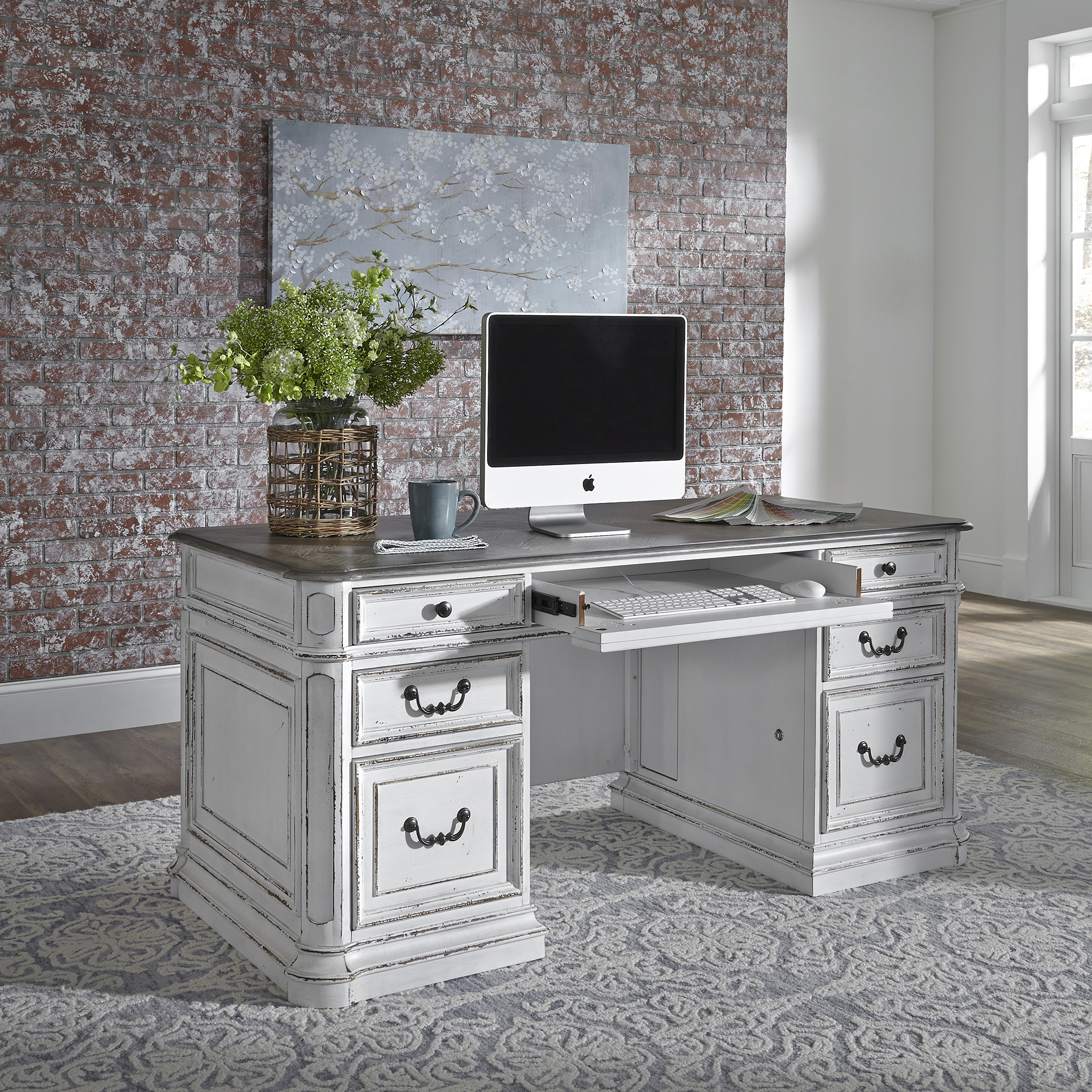 Liberty Furniture Jr Executive Desk Base