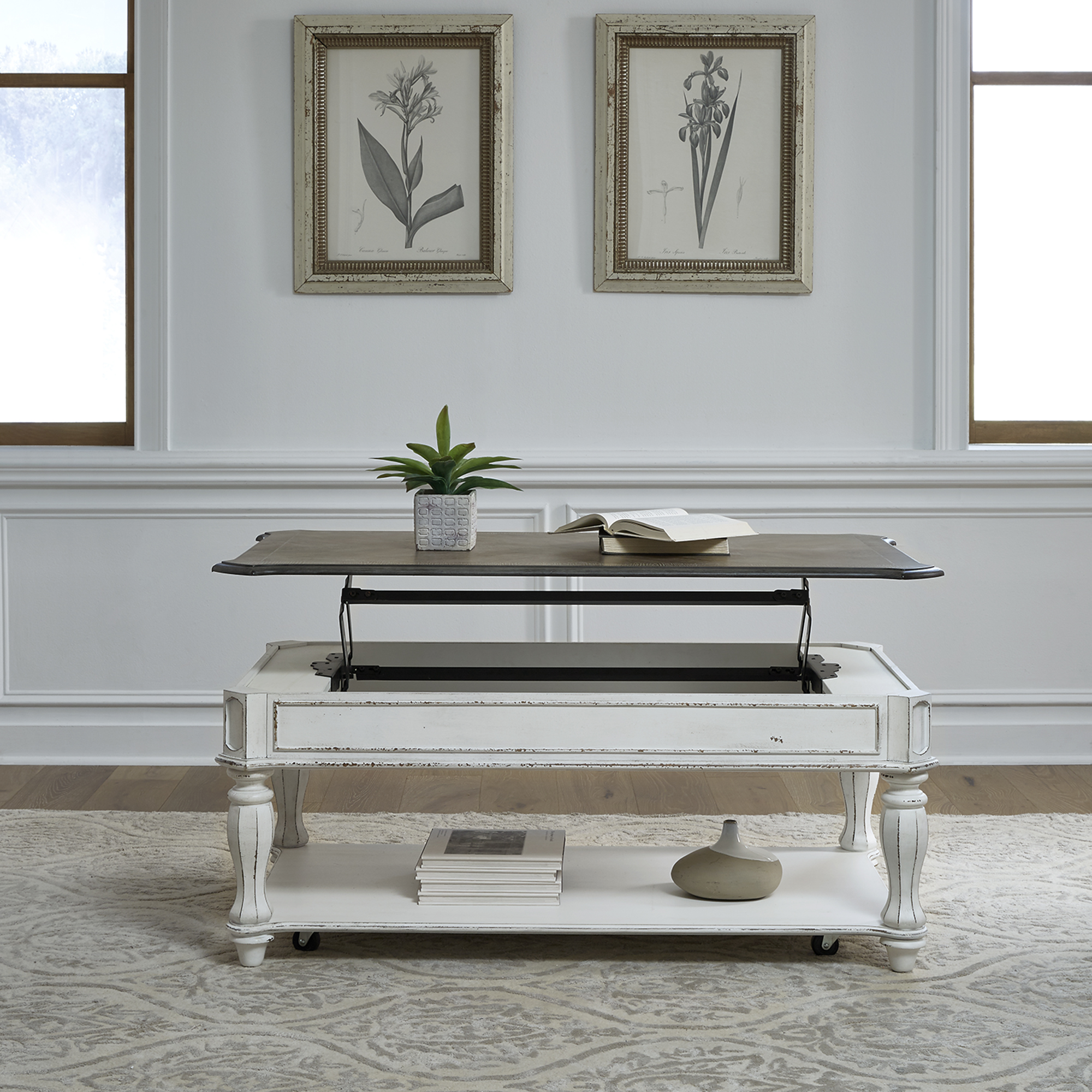 Model: 244-OT1012 | Liberty Furniture Lift Top Cocktail Table