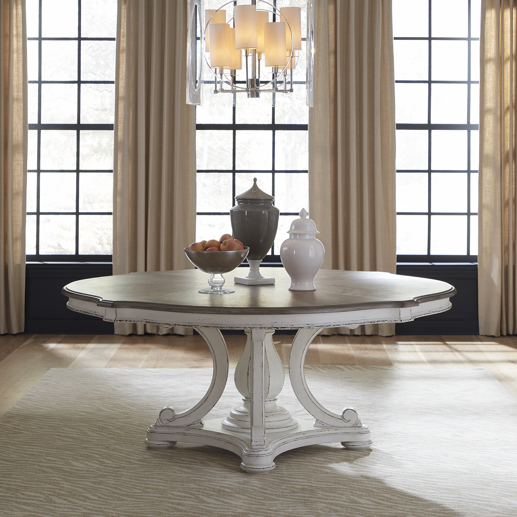 Liberty Furniture 72 Inch Round Pedestal Table Base