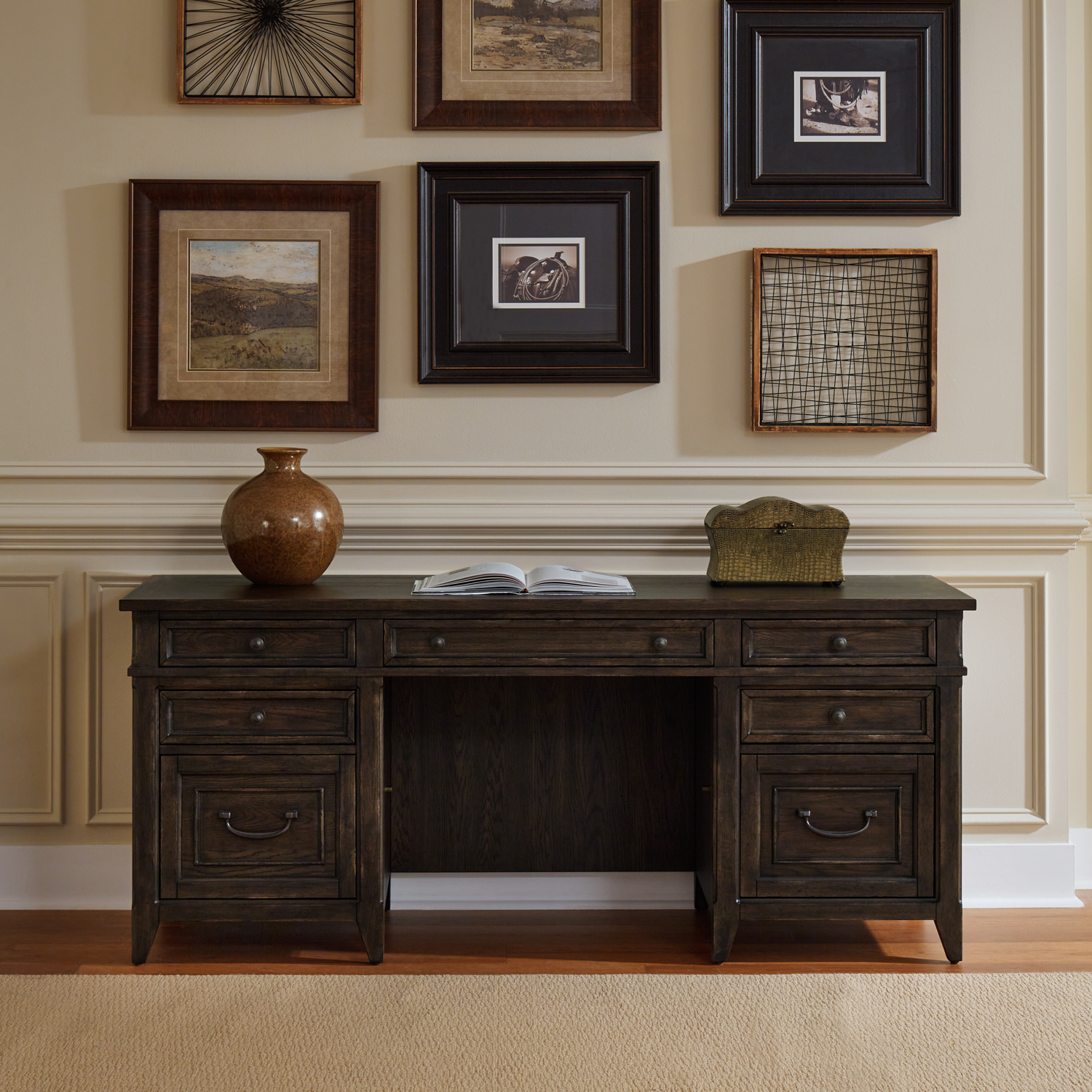 Liberty Furniture Executive Credenza