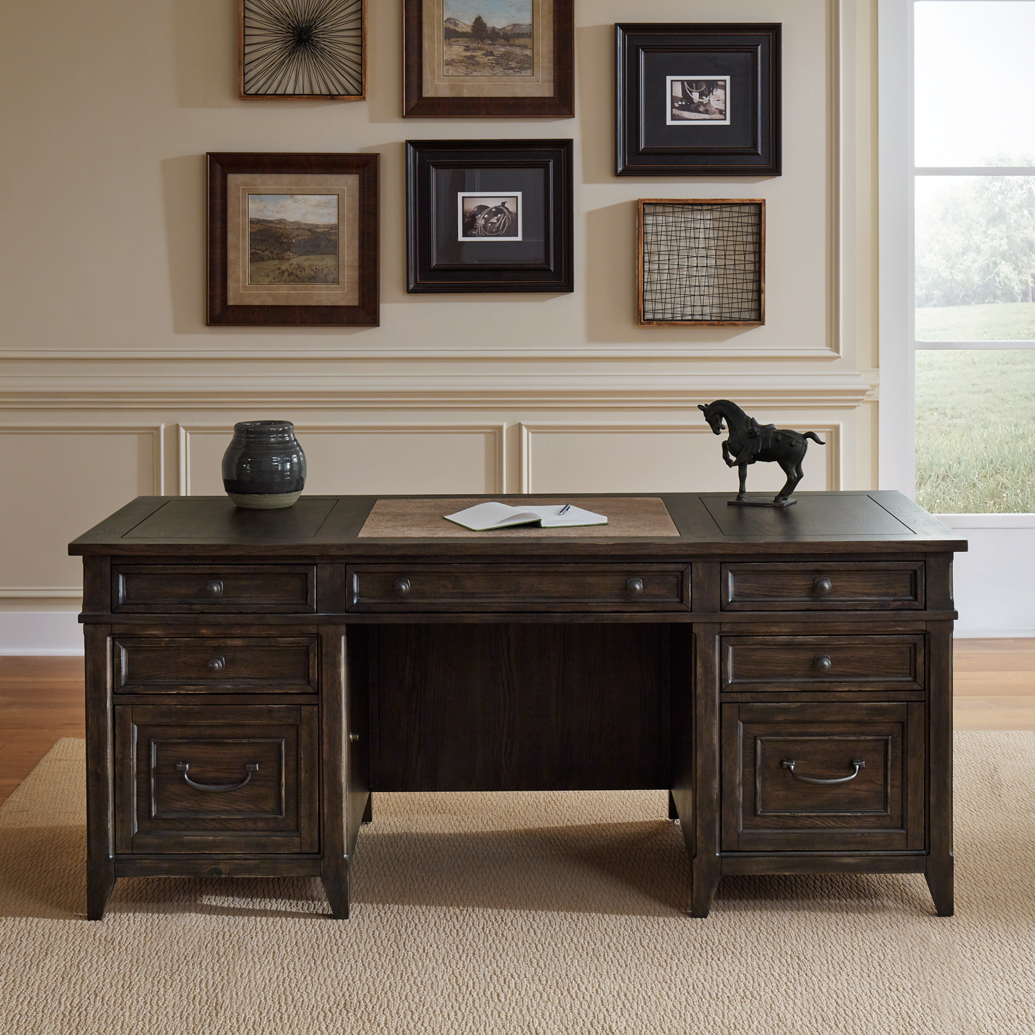 Liberty Furniture 297 HO EXD Executive Desk 297 HO EXD A.K