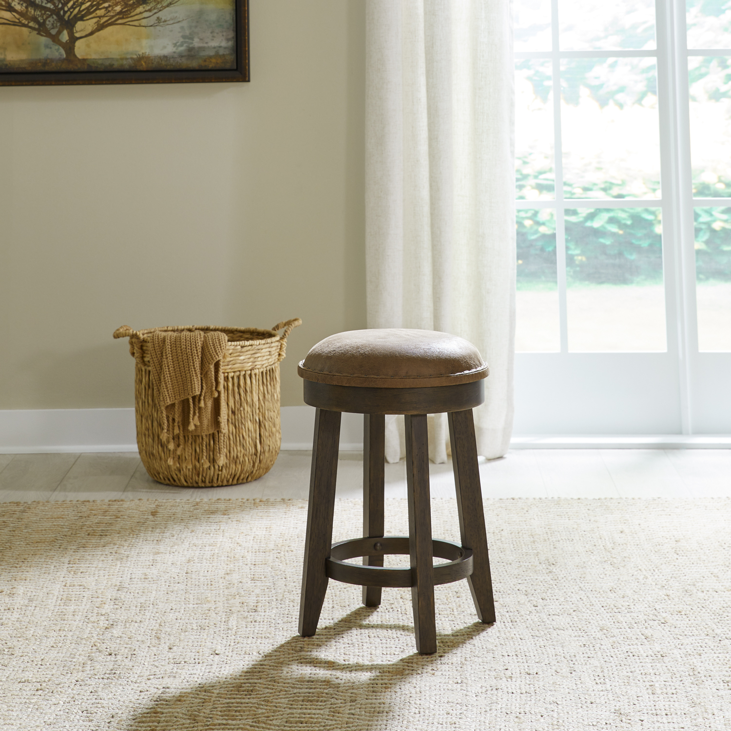 Liberty Furniture Uph Console Stool (RTA)