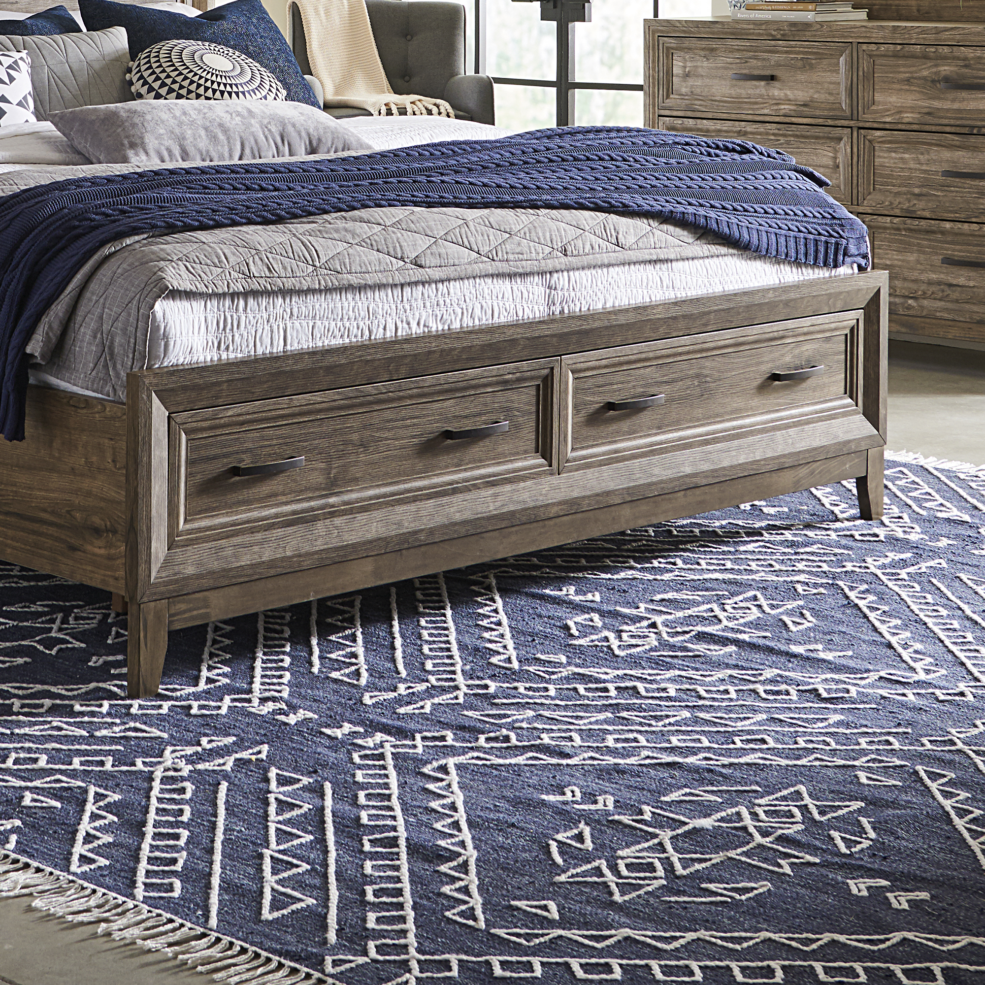 Liberty Furniture King Storage Footboard