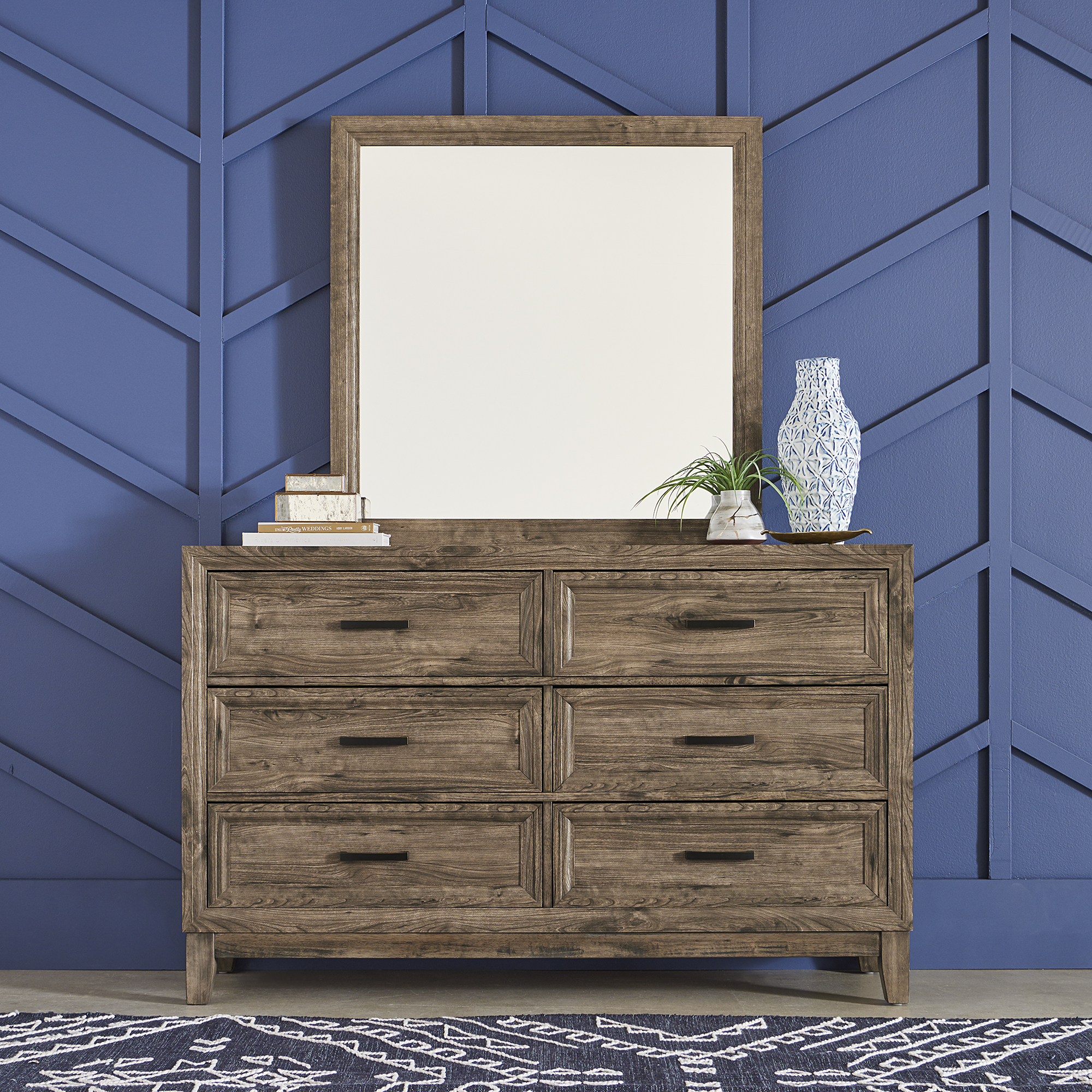 Liberty Furniture Dresser & Mirror