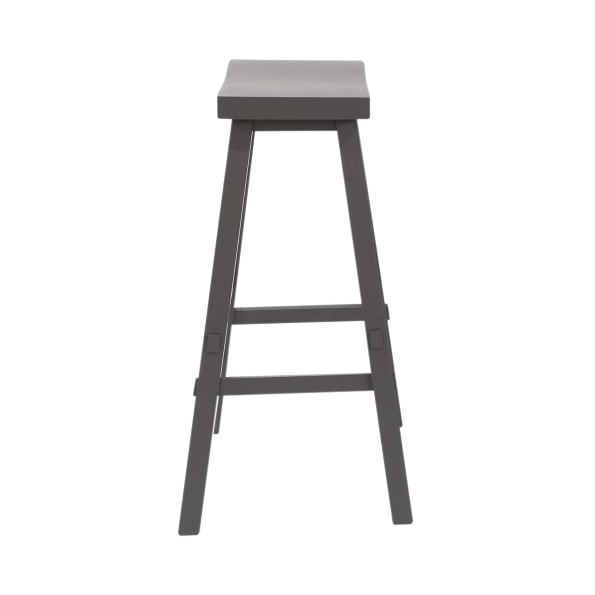 Model: 38-B1824-G | Liberty Furniture 24 Inch Sawhorse Counter Stool- Gray