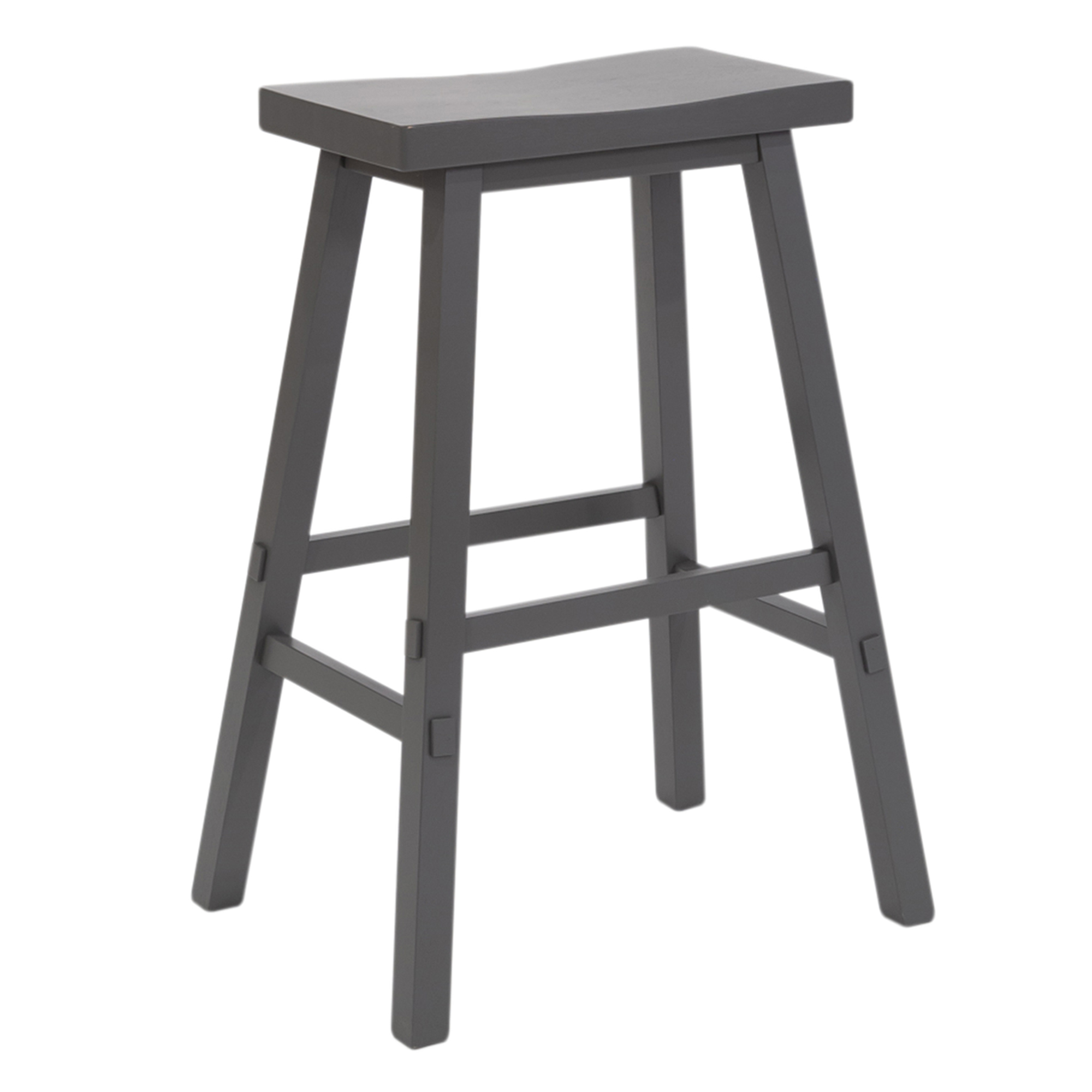 Model: 38-B1830-G | Liberty Furniture 30 Inch Sawhorse Stool- Gray