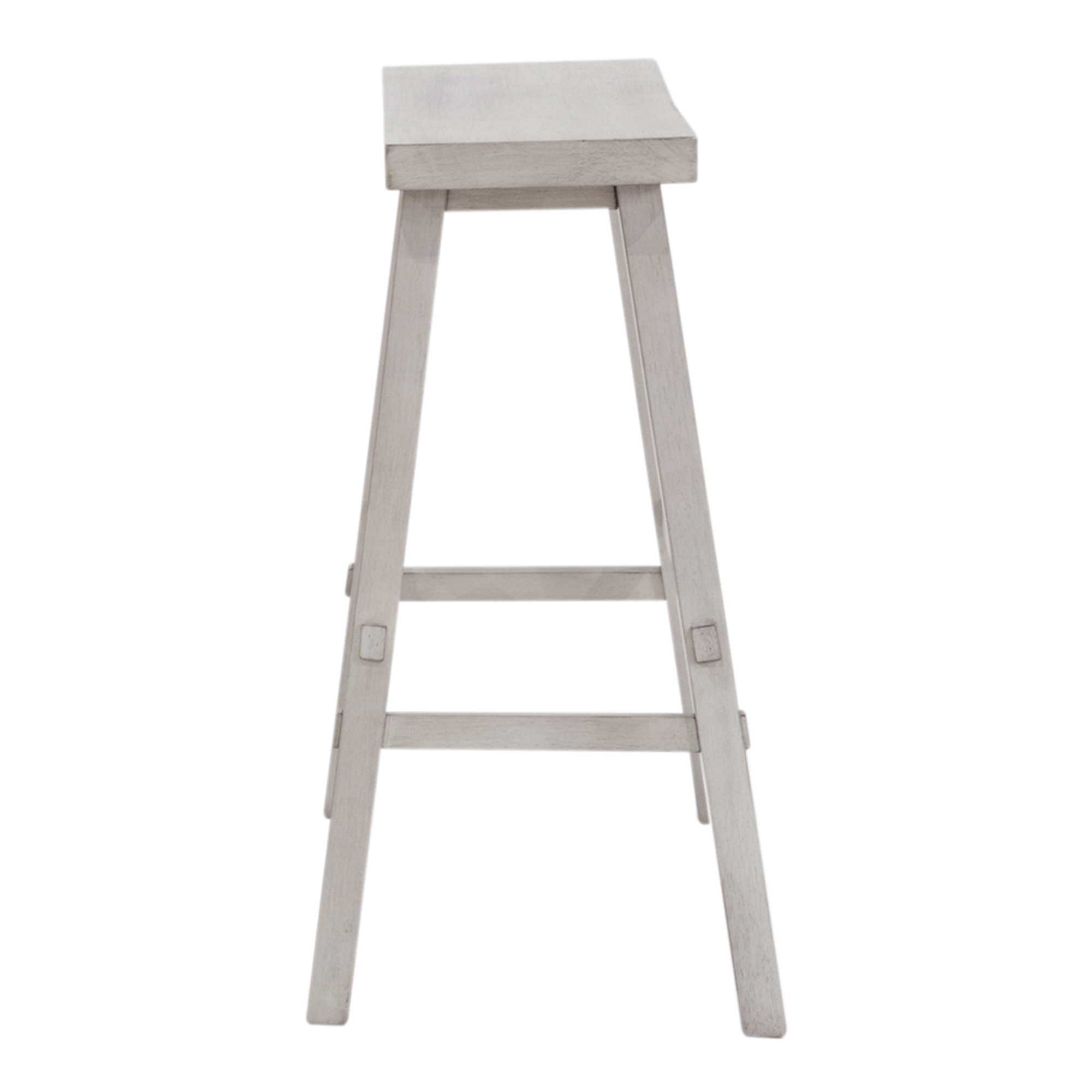 Model: 38-B1830-W | Liberty Furniture 30 Inch Sawhorse Stool- White