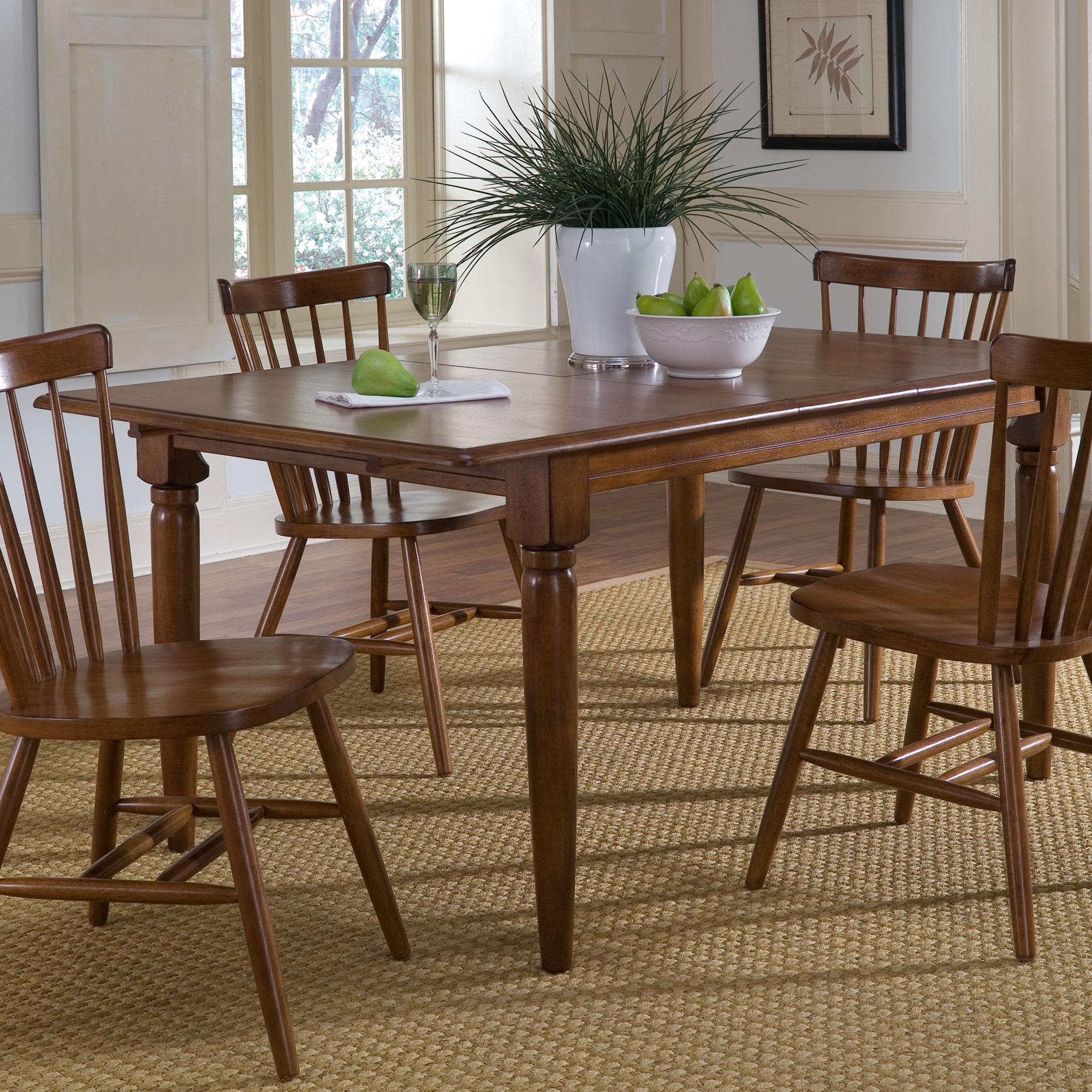 Liberty Furniture Butterfly Leaf Table - Tobacco