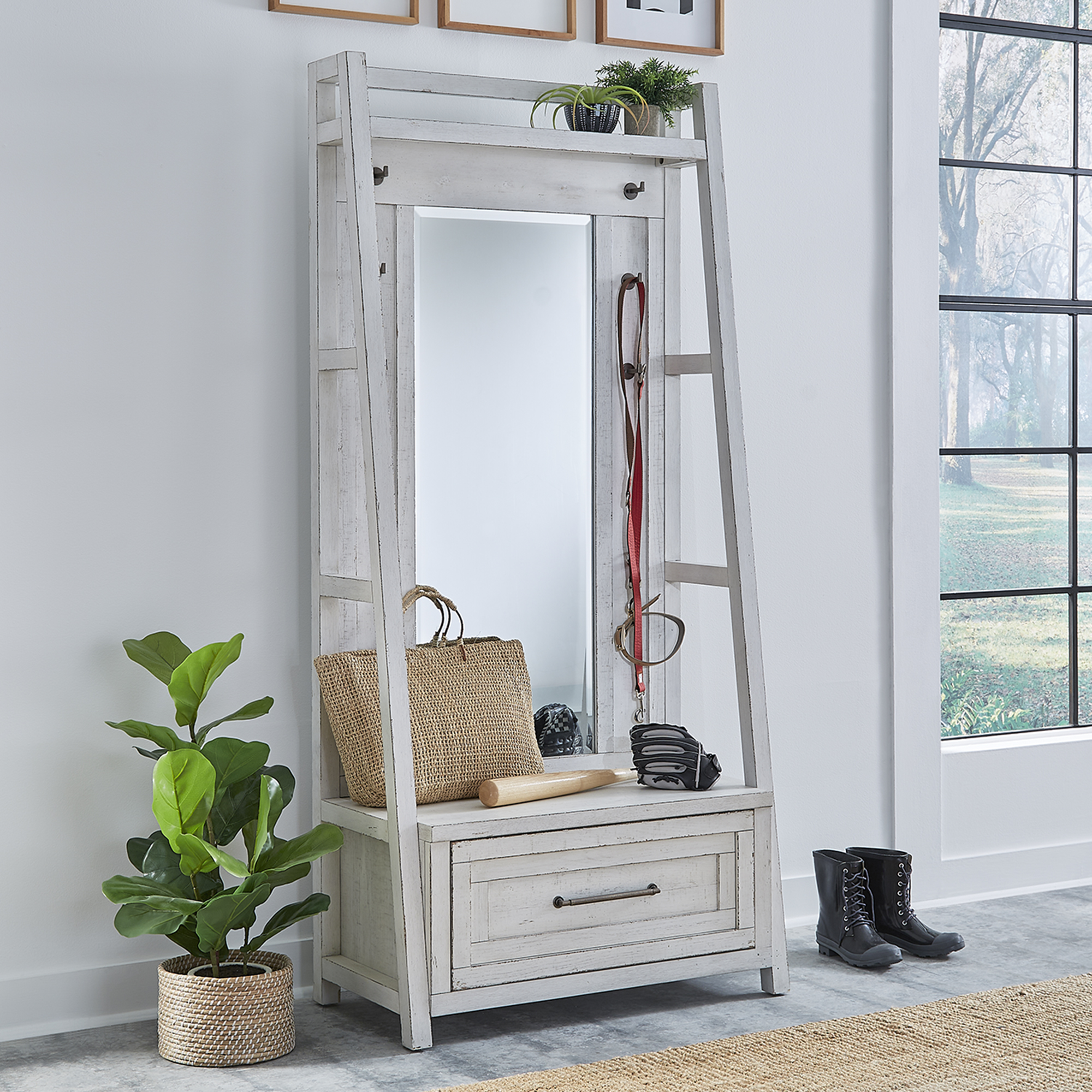 Liberty Furniture 2 Piece Hall Tree Set