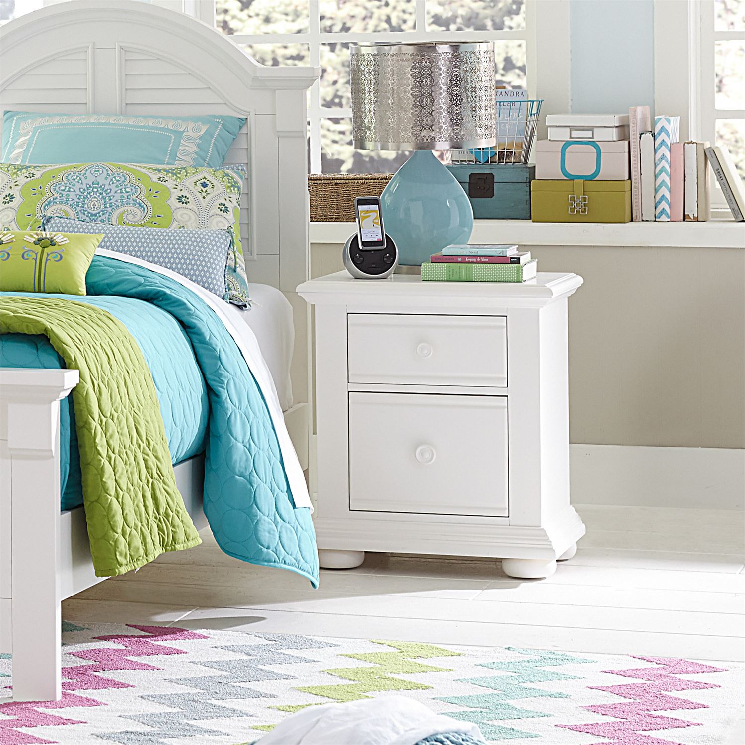 Liberty Furniture 2 Drawer Night Stand