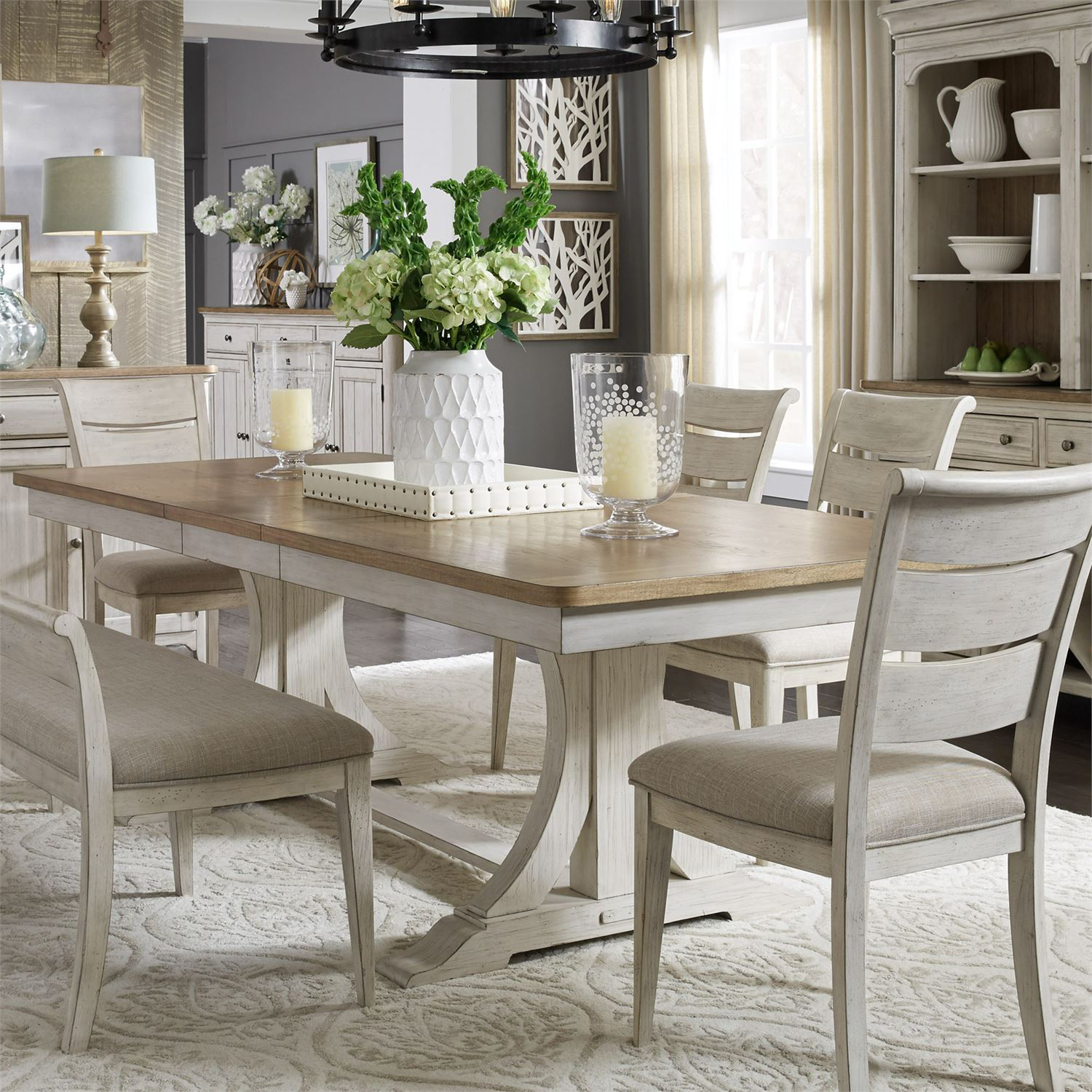 Liberty Furniture Trestle Table Base
