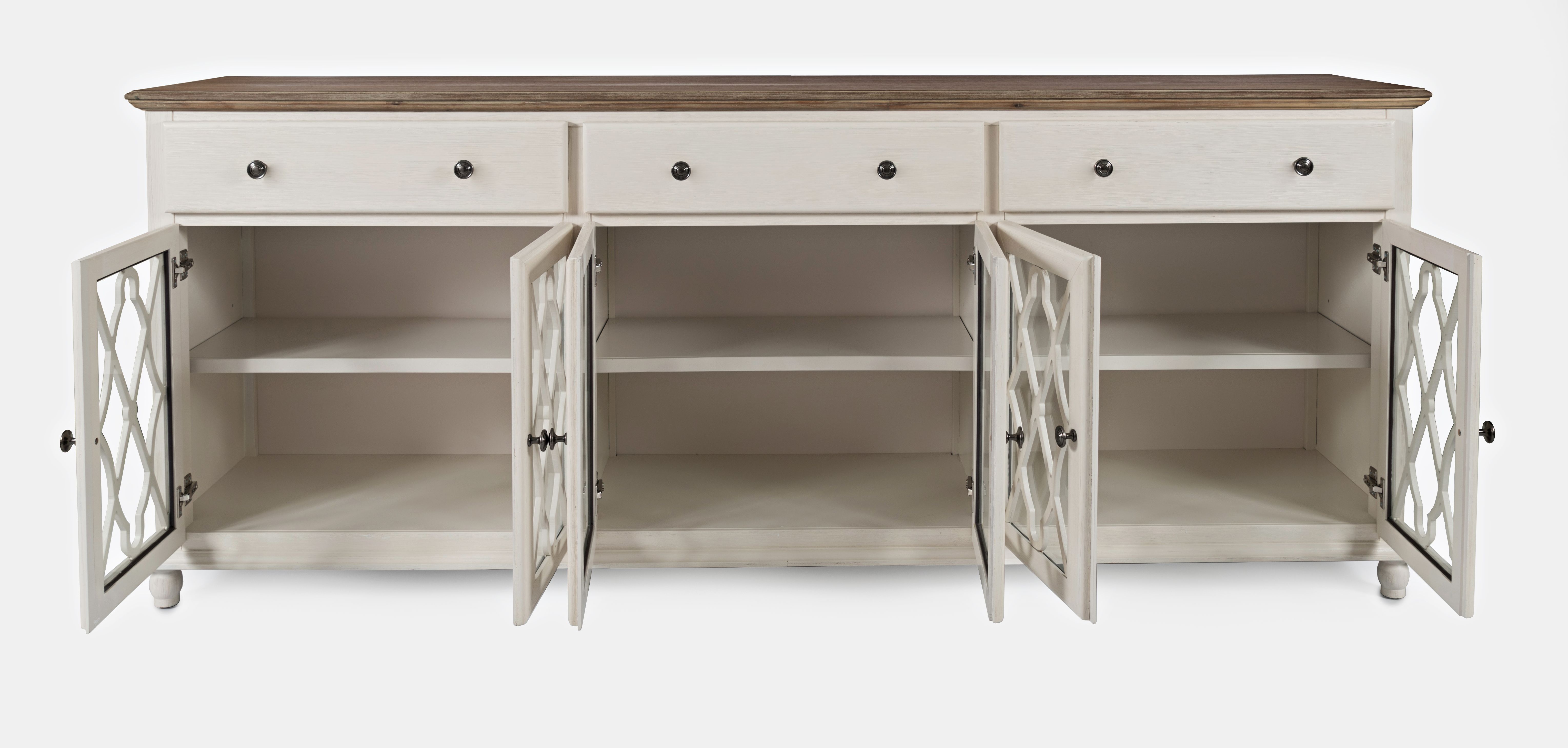 Model: 1998-86 | Jofran Aurora Hills 6 Door Accent Cabinet