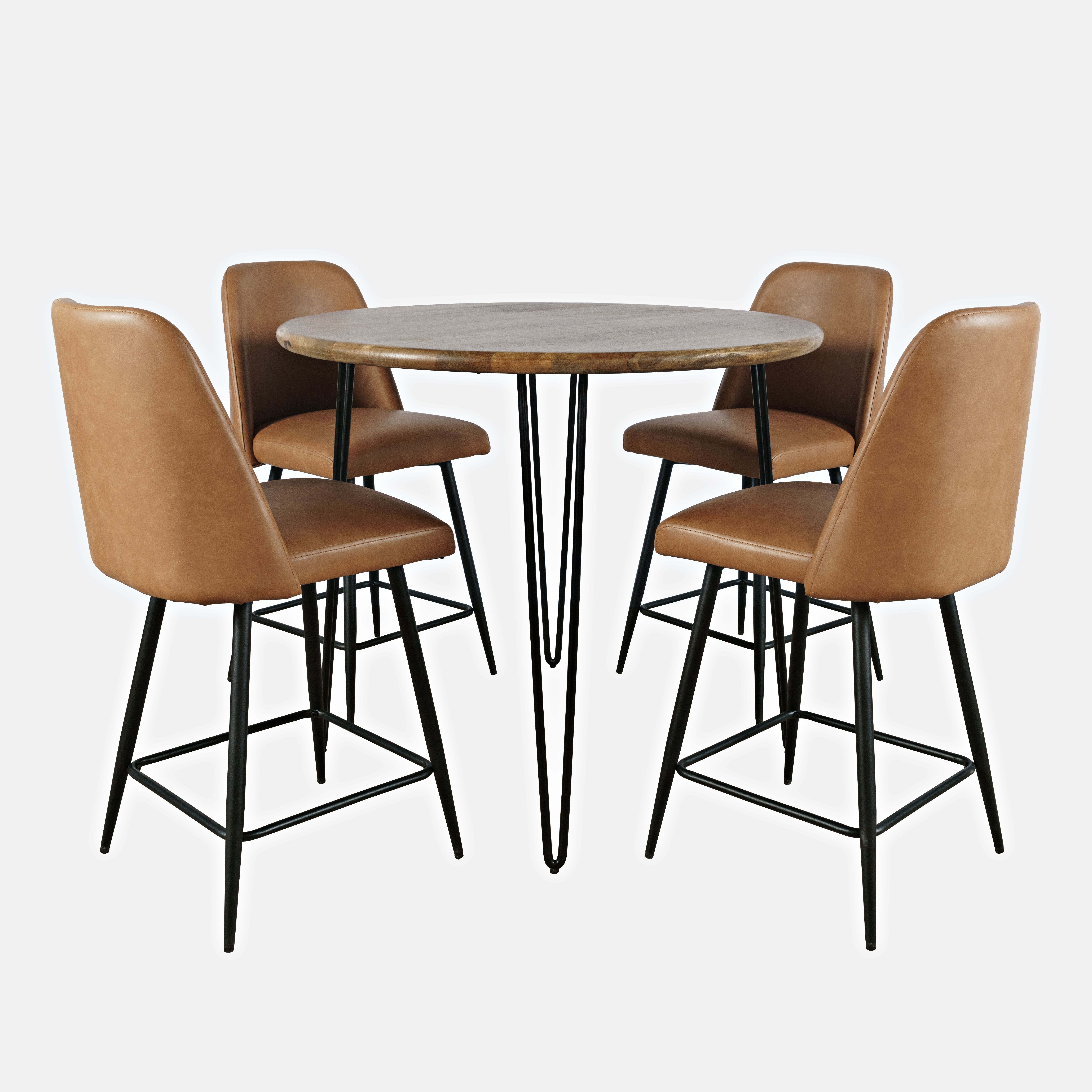 Jofran Brennan Round Five Piece Counter Set
