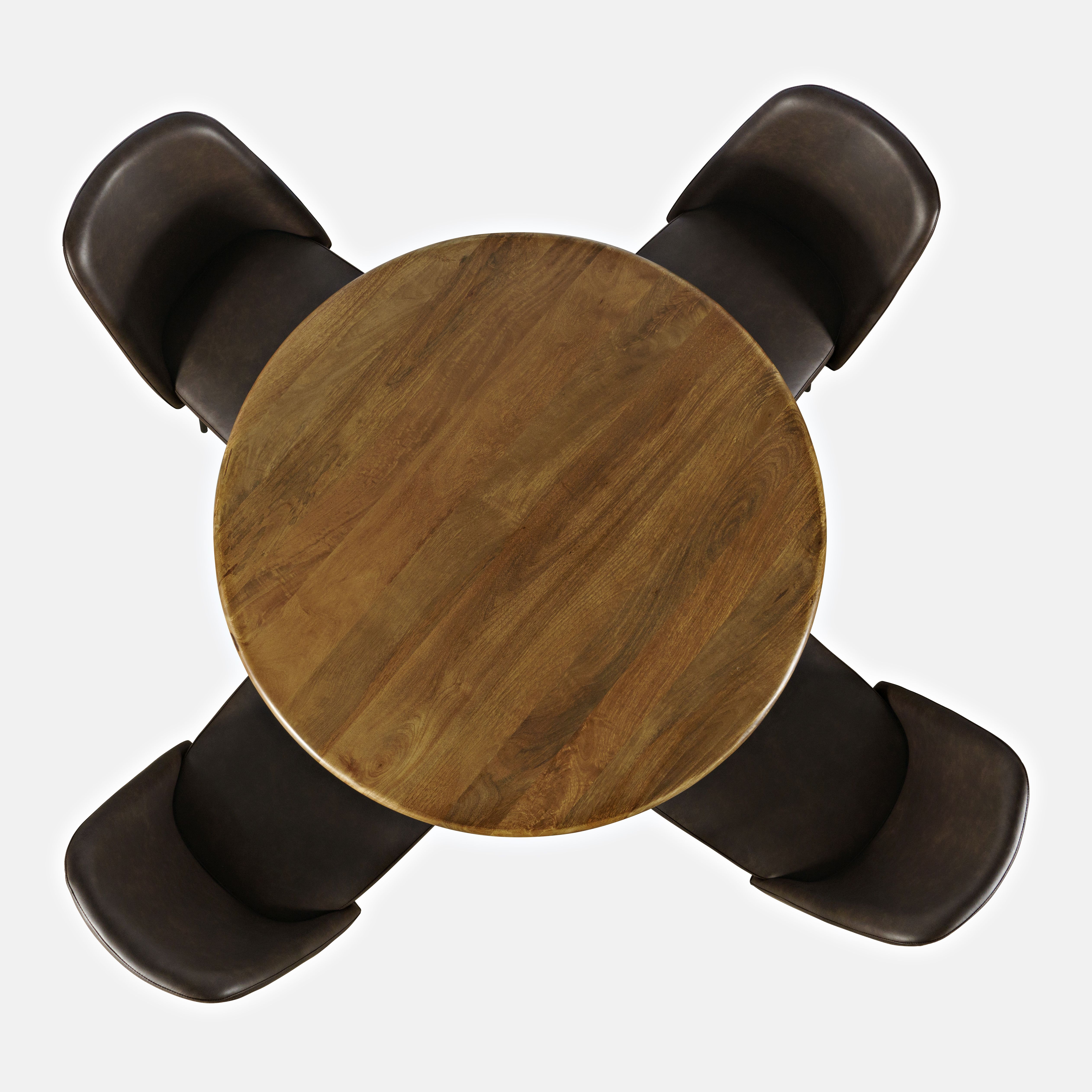 Model: 2271-BRENNANCTG-4DOXSTDBN | Jofran Brennan Round Five Piece Counter Set