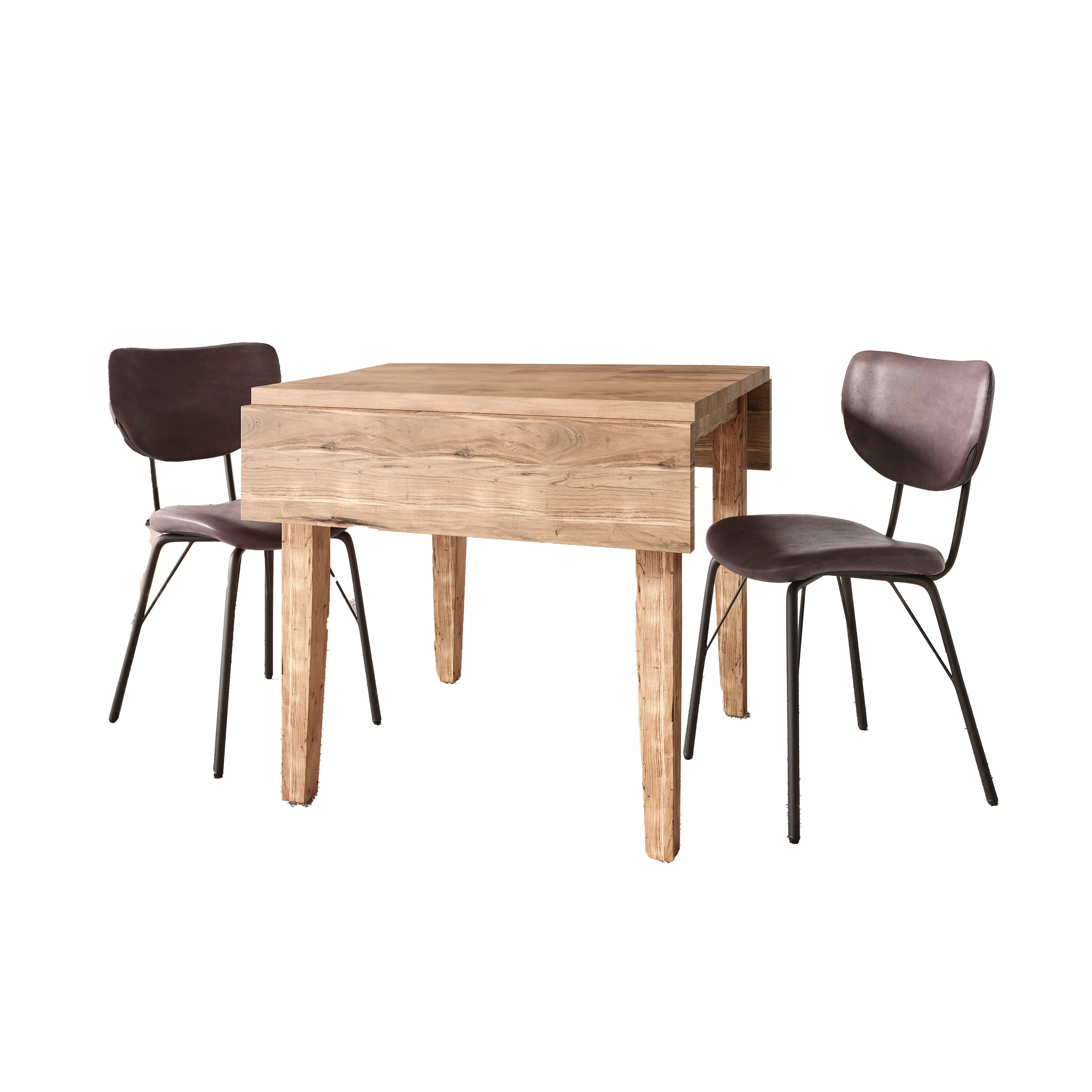 Jofran Colby 3 Piece Dining Table Set