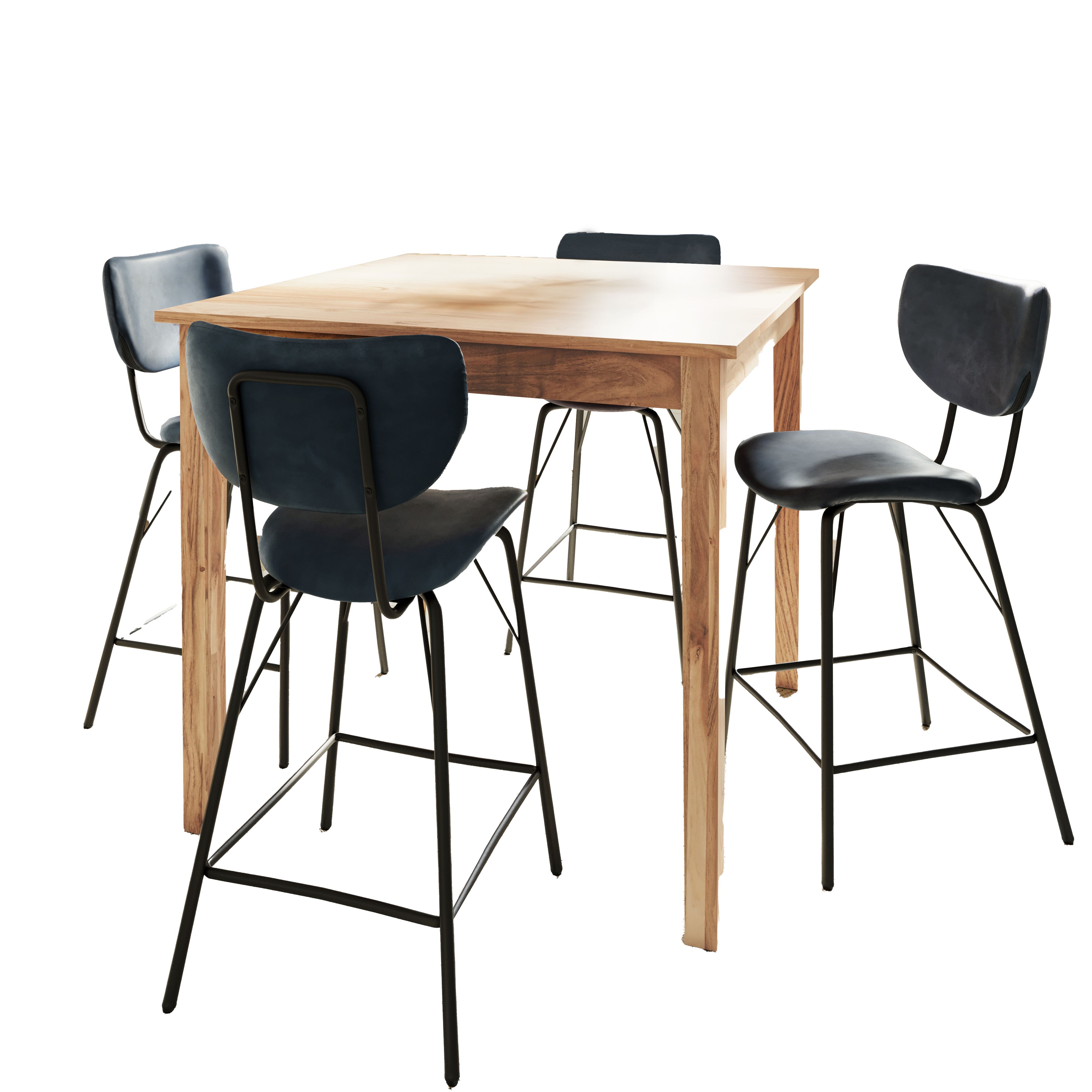 Jofran Colby 5 Piece Counter Height Set