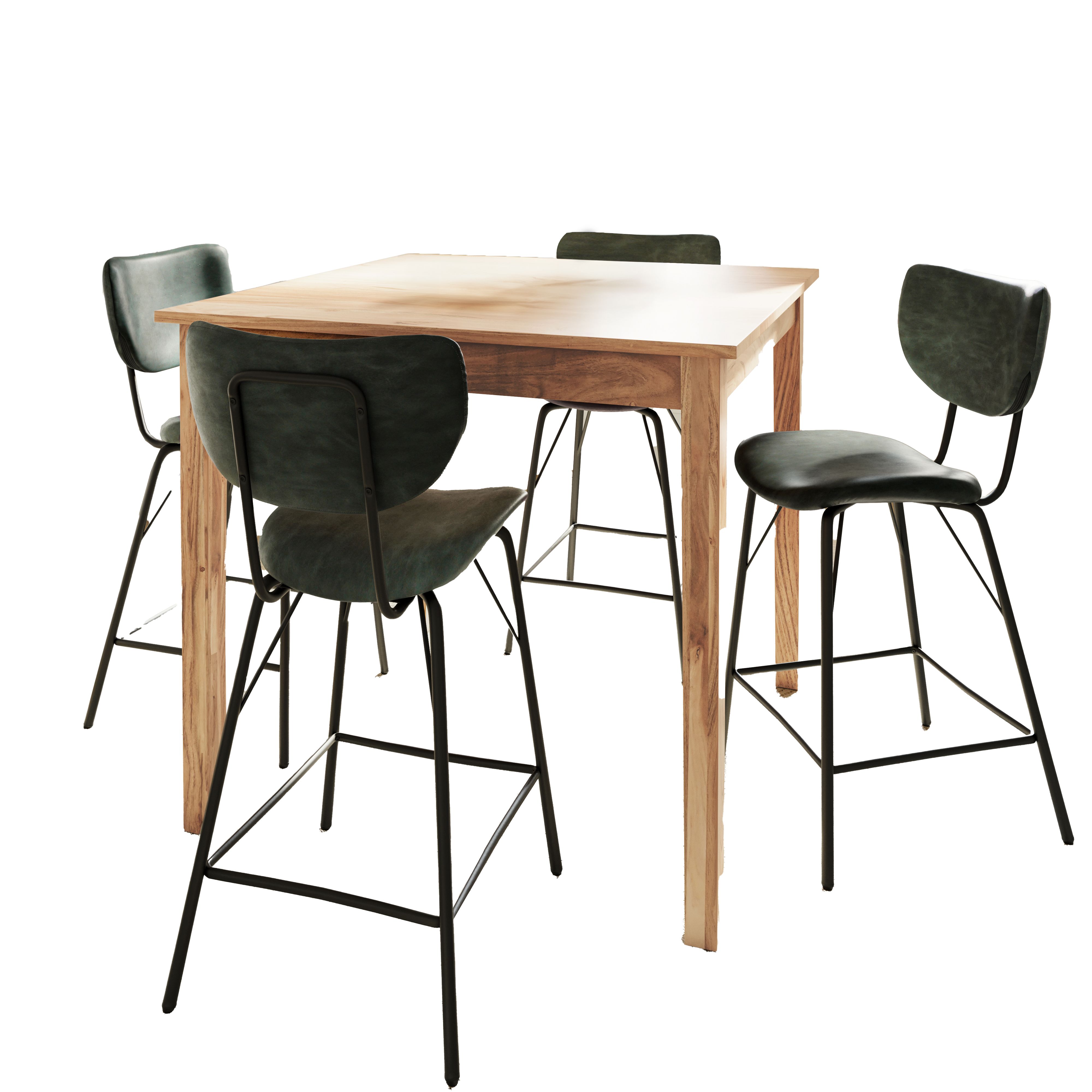 Jofran Colby 5 Piece Counter Height Set