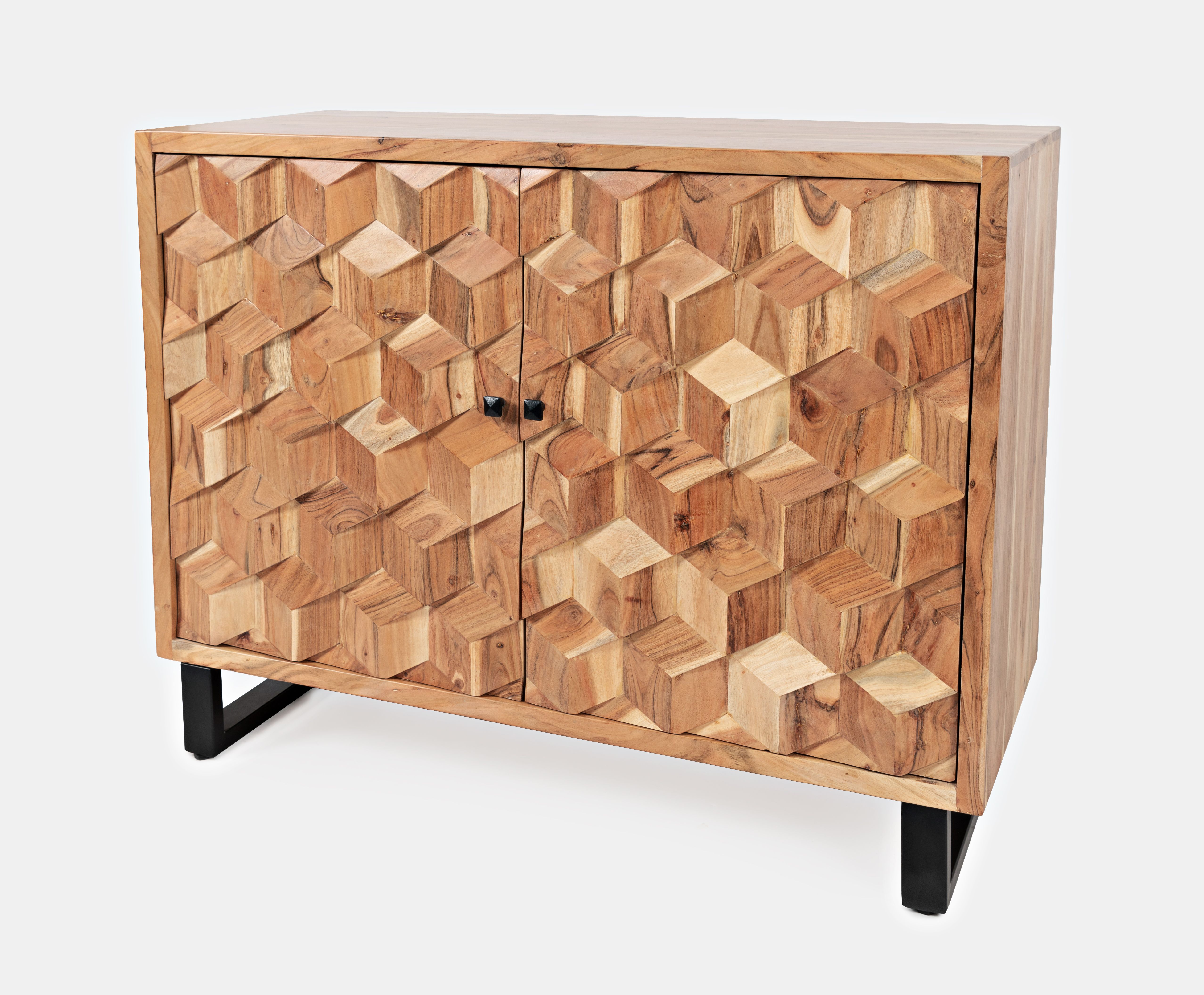 Model: 1995-43 | Jofran Geometrix 2 Door Accent Cabinet