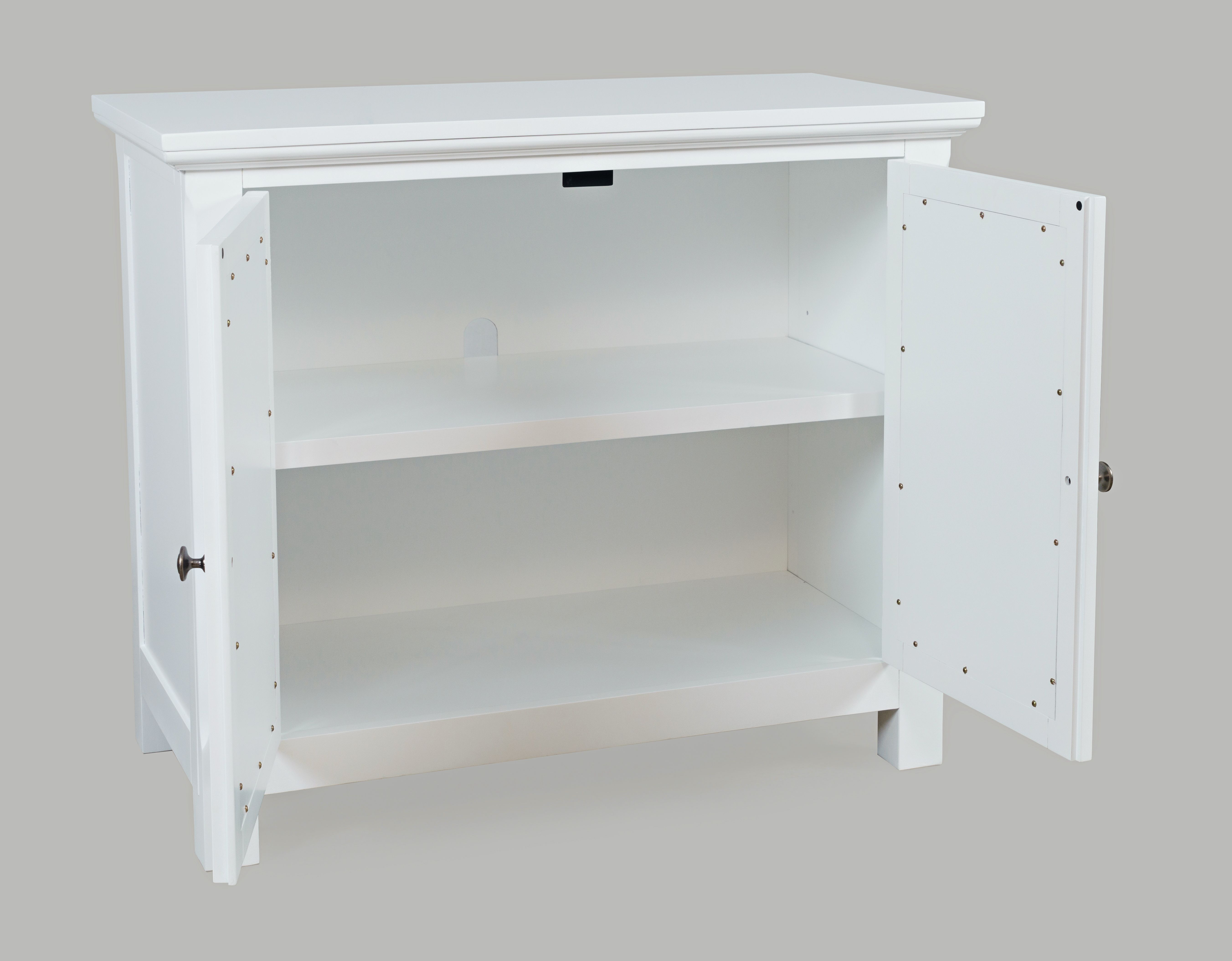 Model: 2251-38KD | Jofran Isabella 38" Mirrored Accent Cabinet