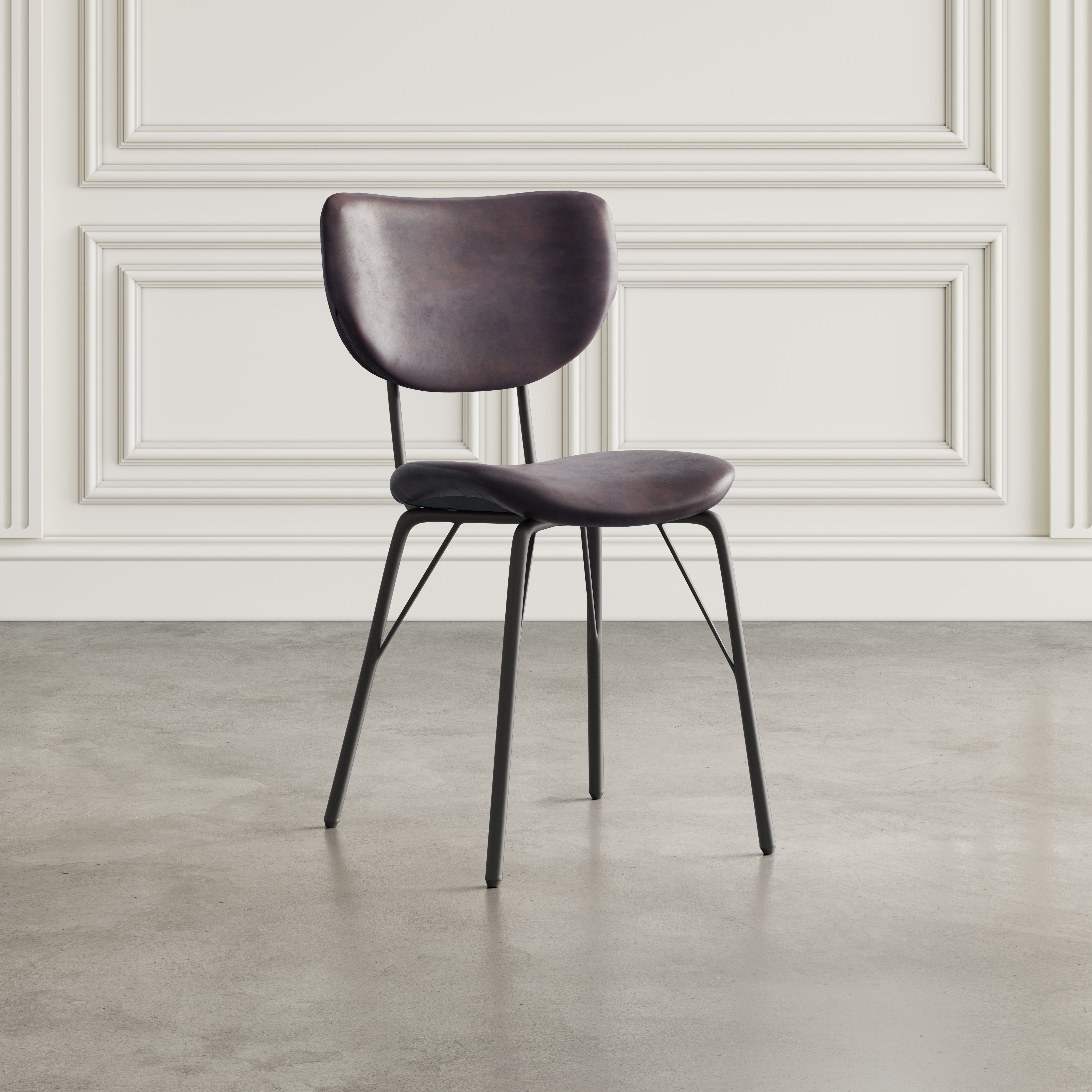 Model: 2271-OWENCHDBN | Jofran Owen Upholstered Chair