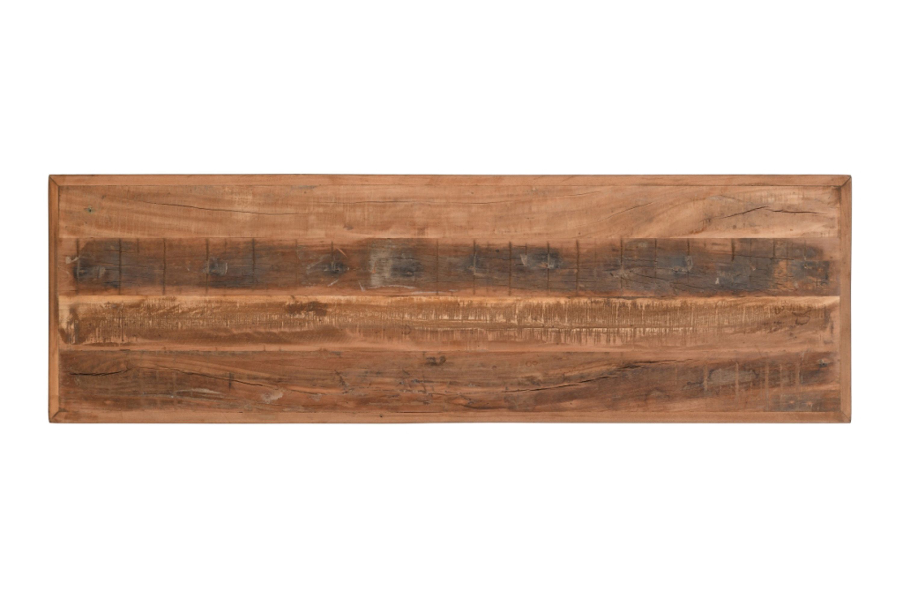 Model: 23-RESTON | Jofran Reston Reclaimed Wood Bench