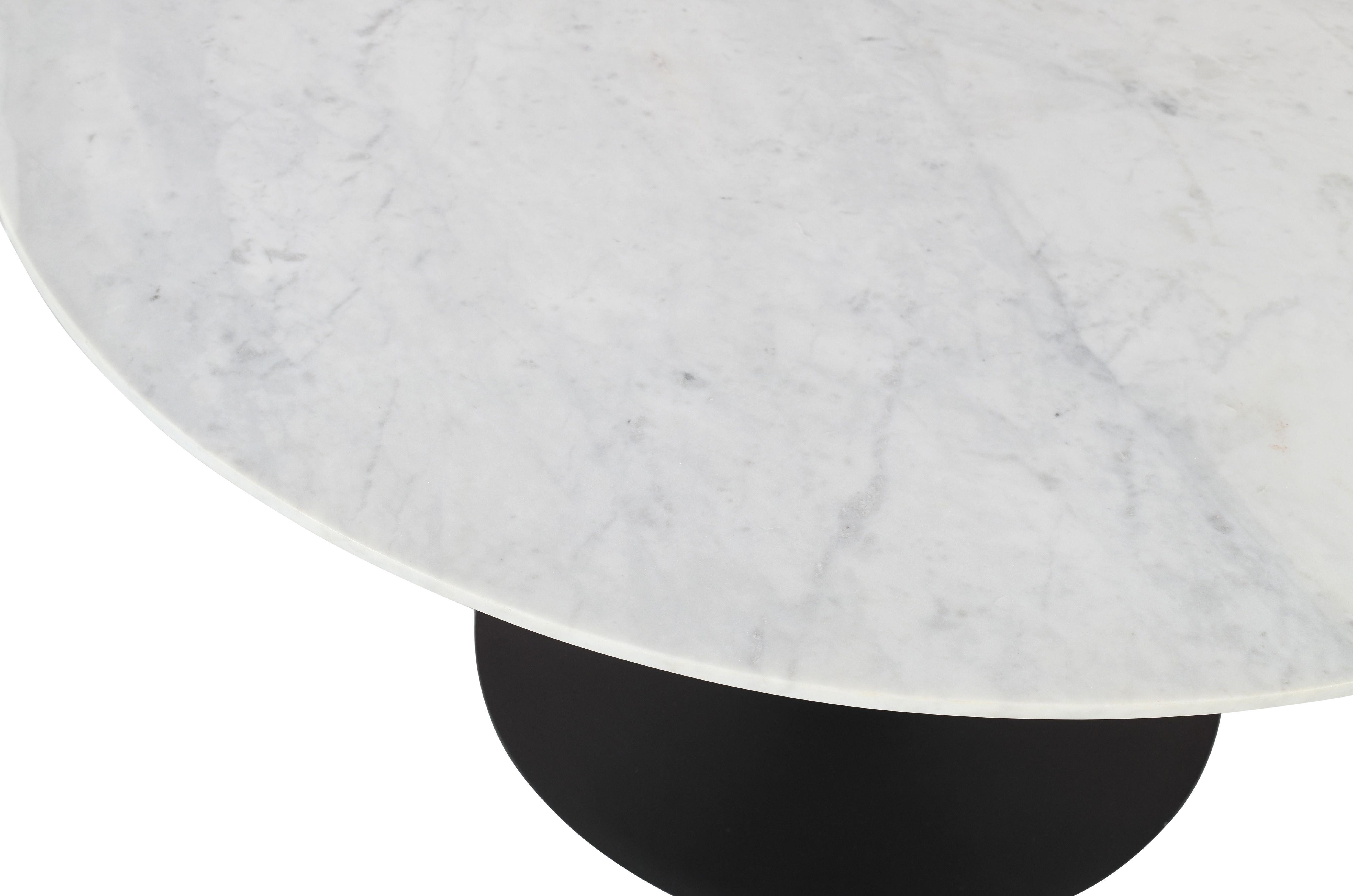 Model: 2271-ROWAN54TBGMKT | Jofran Rowan 54" Round Marble Dining Table