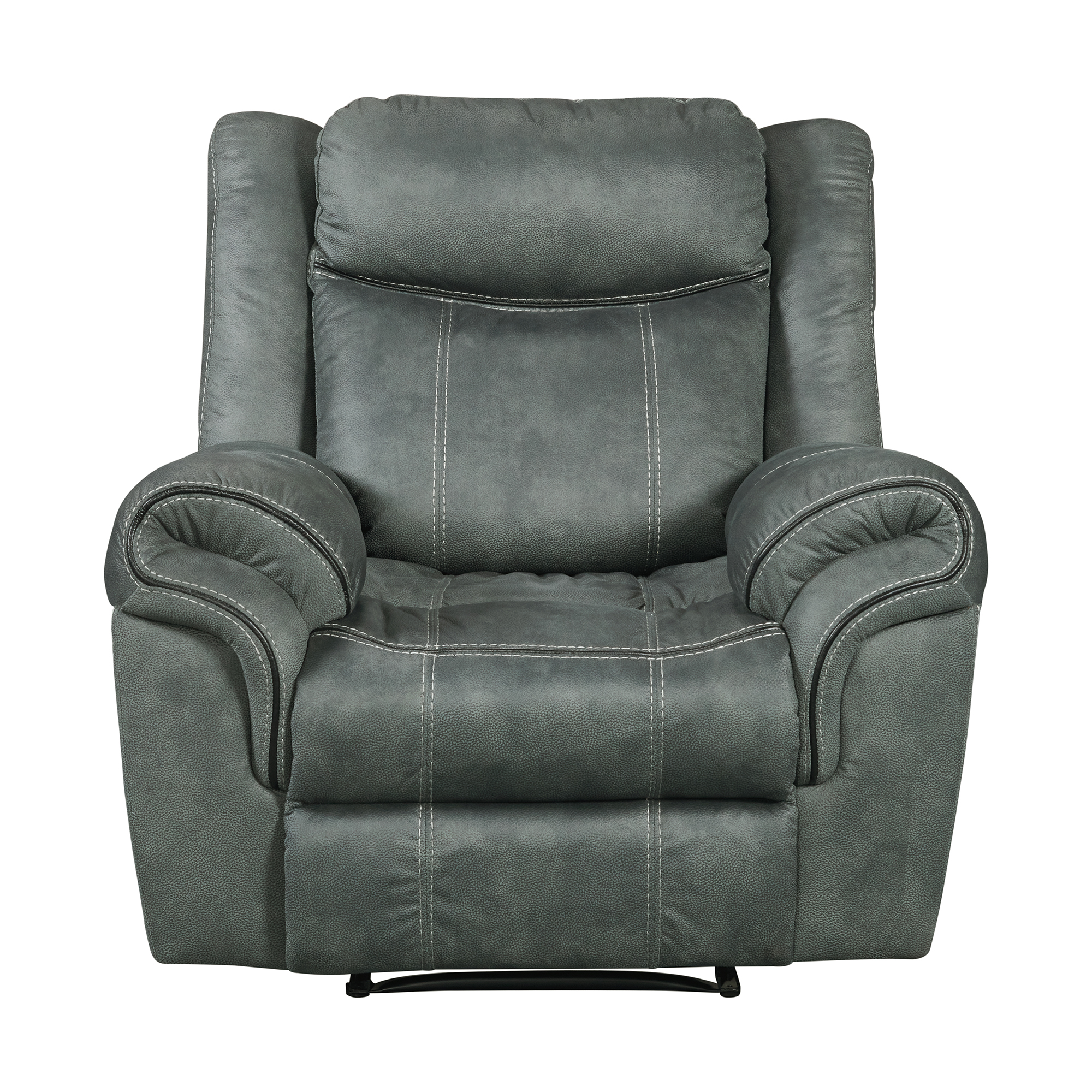 Elements Sorrento Glider Recliner in FB367 Charcoal