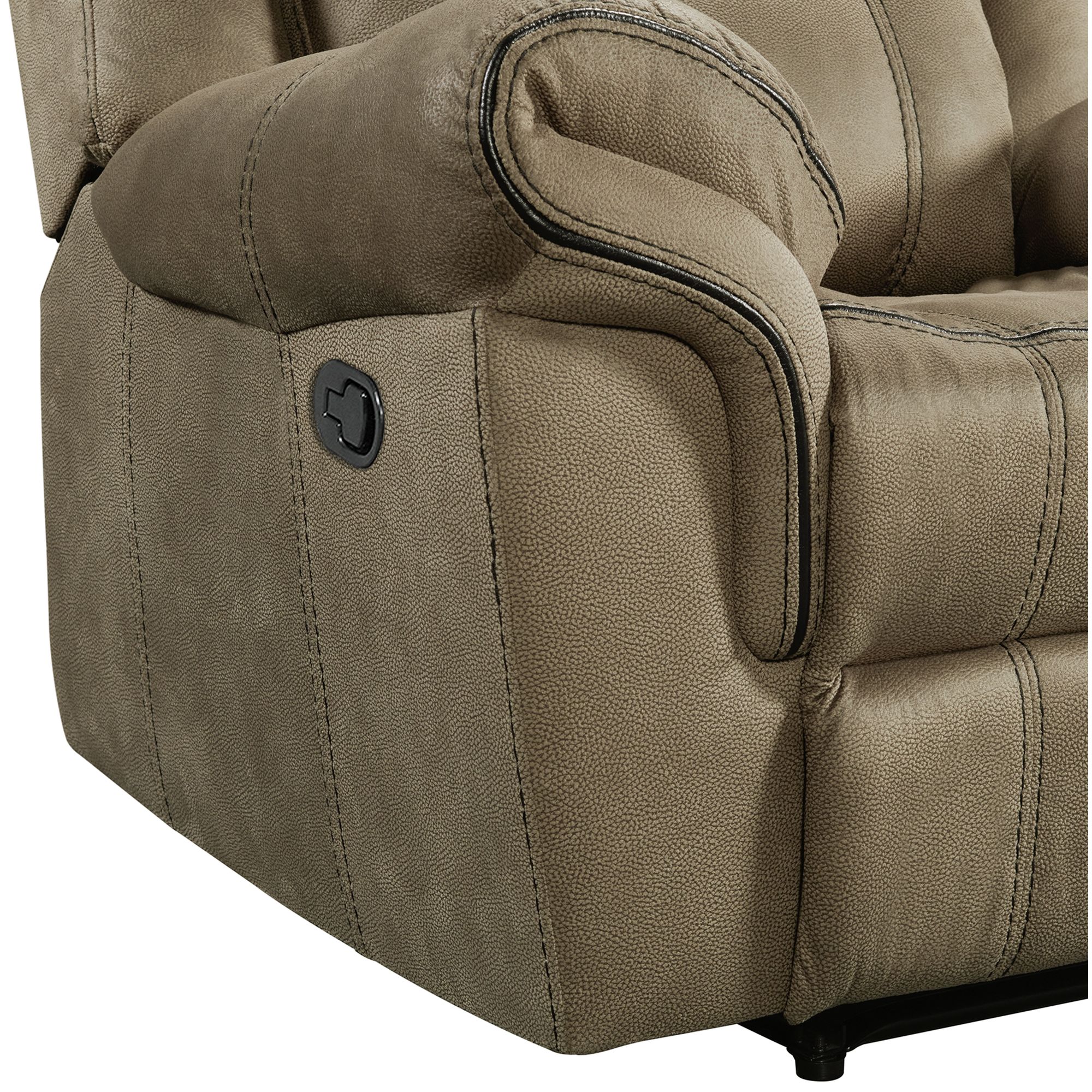 Model: 59928-095-2X | Elements Sorrento Glider Recliner in T101 Brown