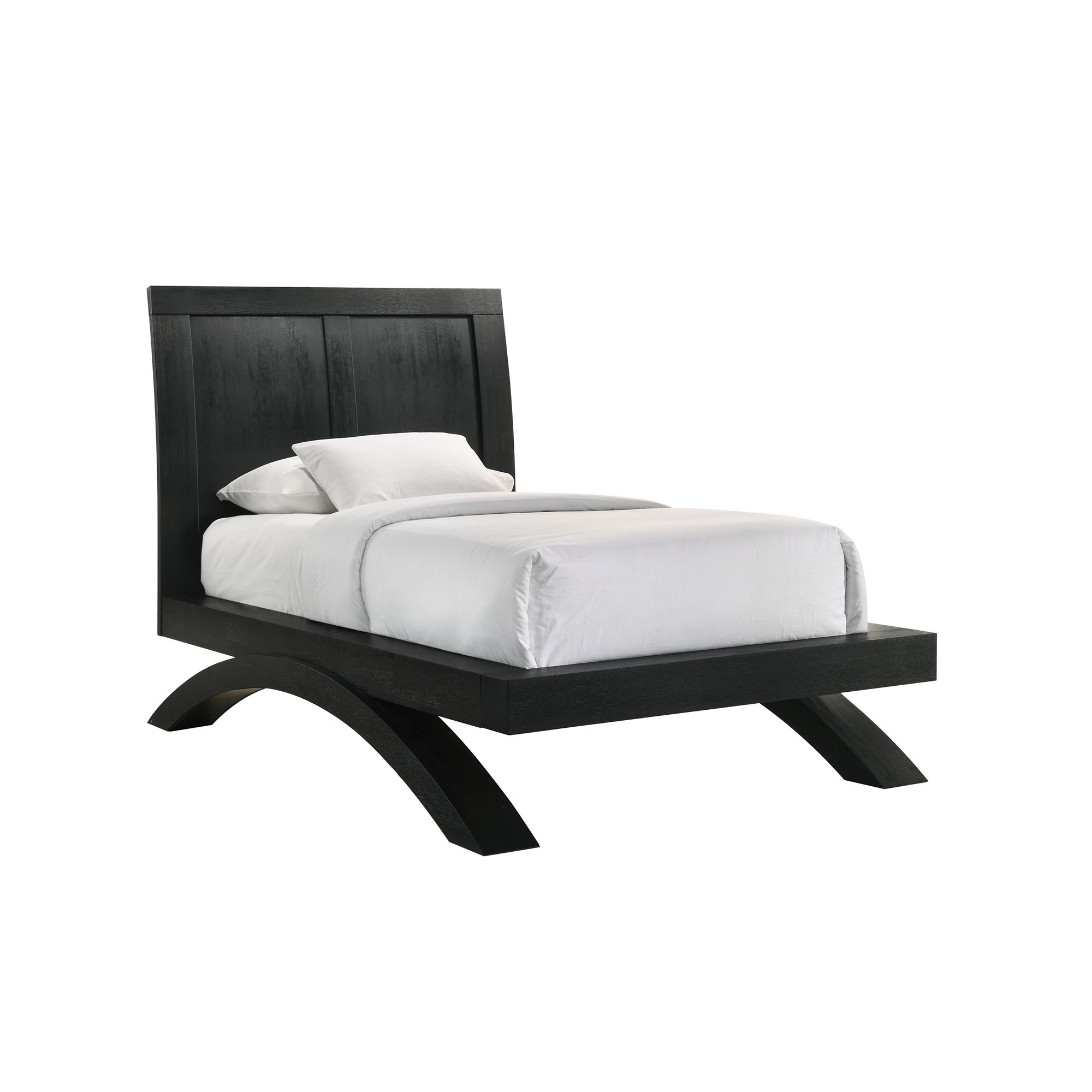 Elements Allan Twin Bed in Black