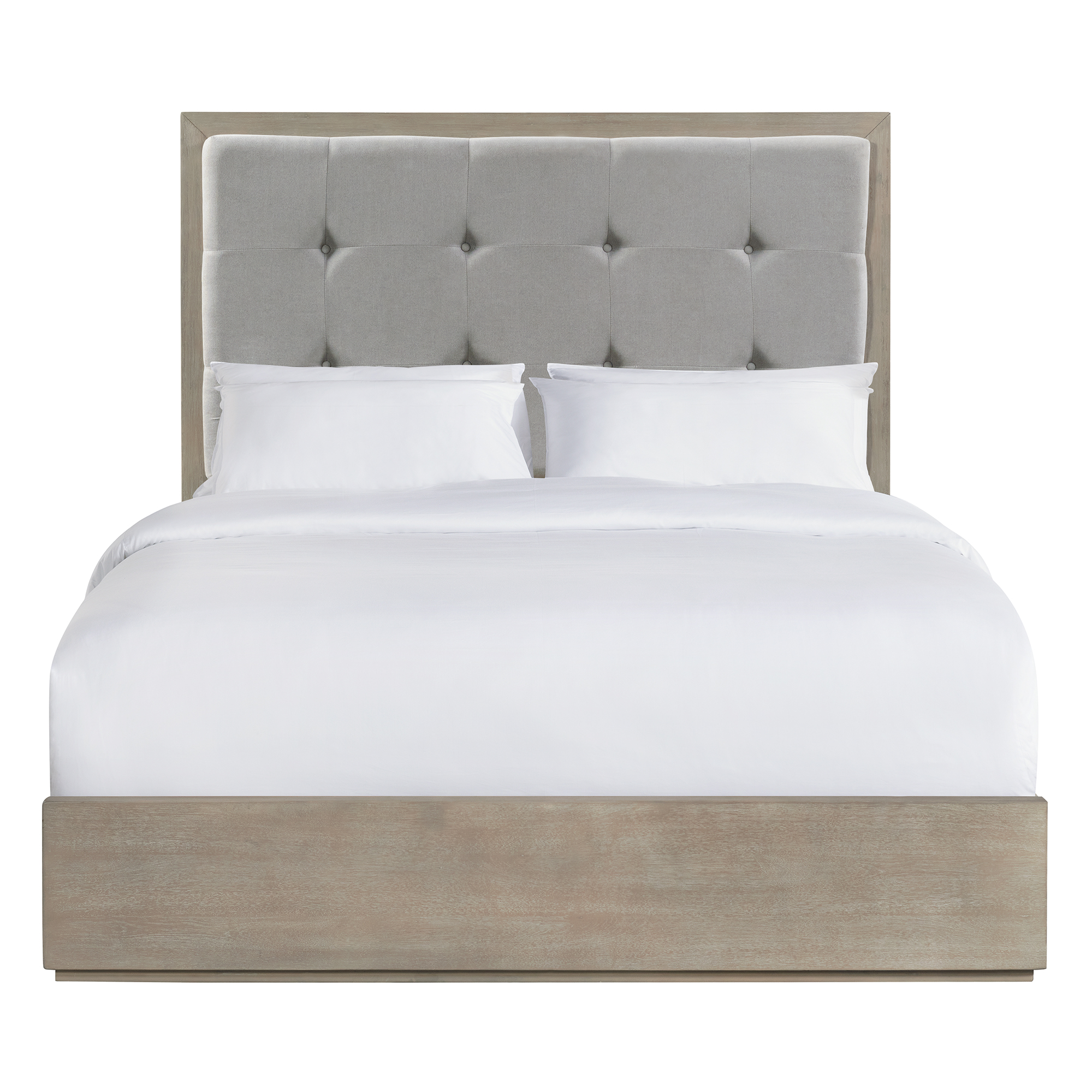 Model: B-3430-5-QB | Elements Arcadia Queen Bed in Grey