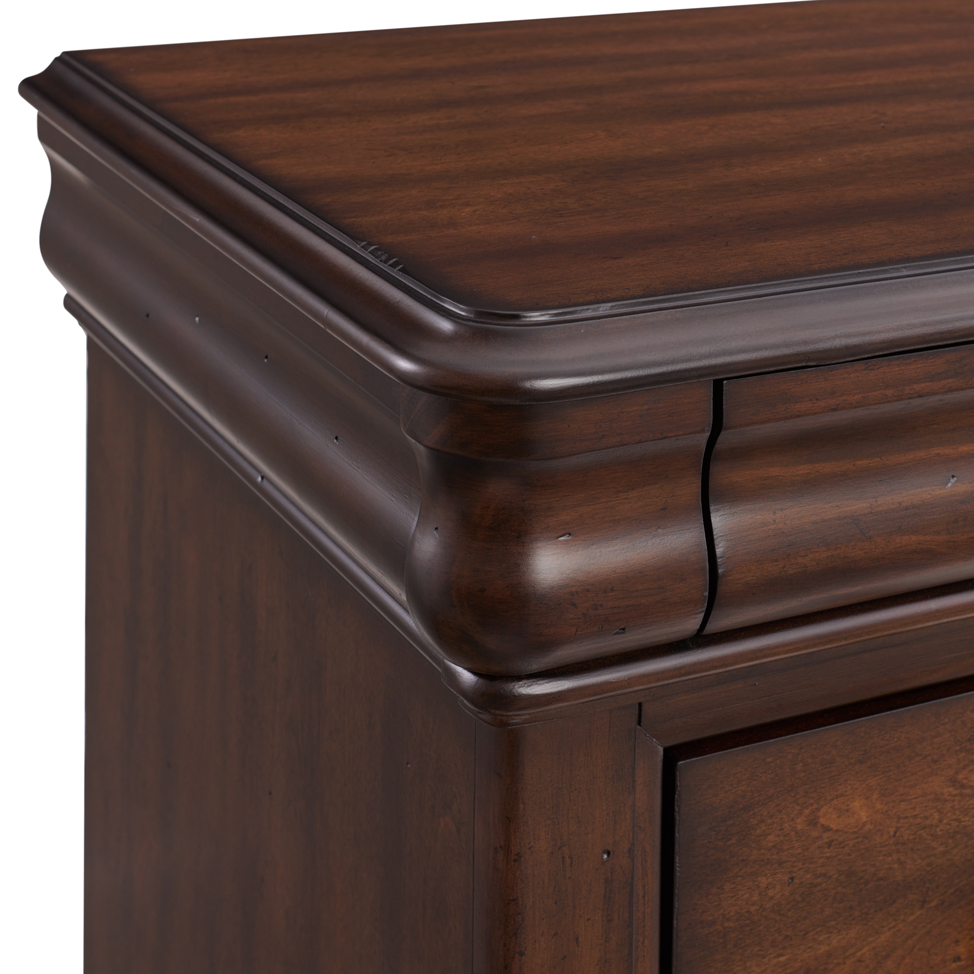 Model: B-5210-5-CH | Elements Phillipe 5-Drawer Chest in Cherry
