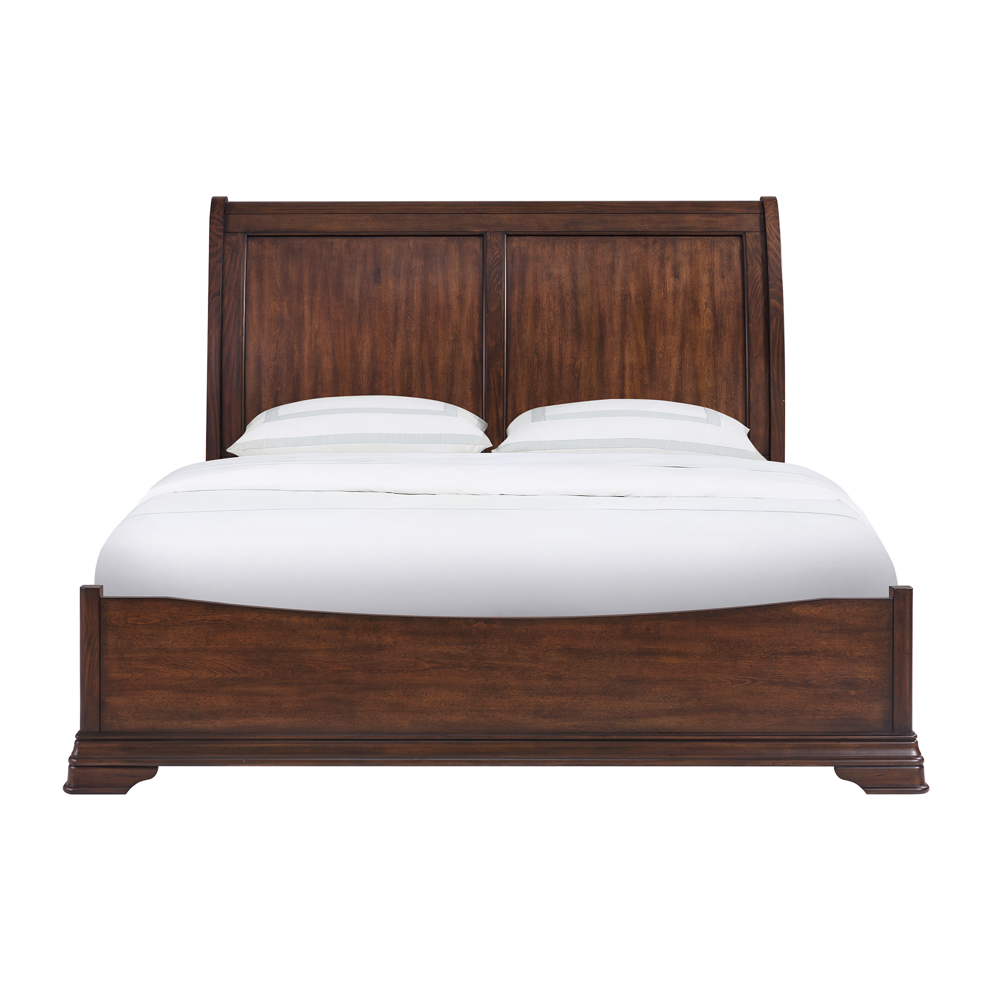 Model: B-5210-5-KB | Elements Phillipe King Bed in Cherry