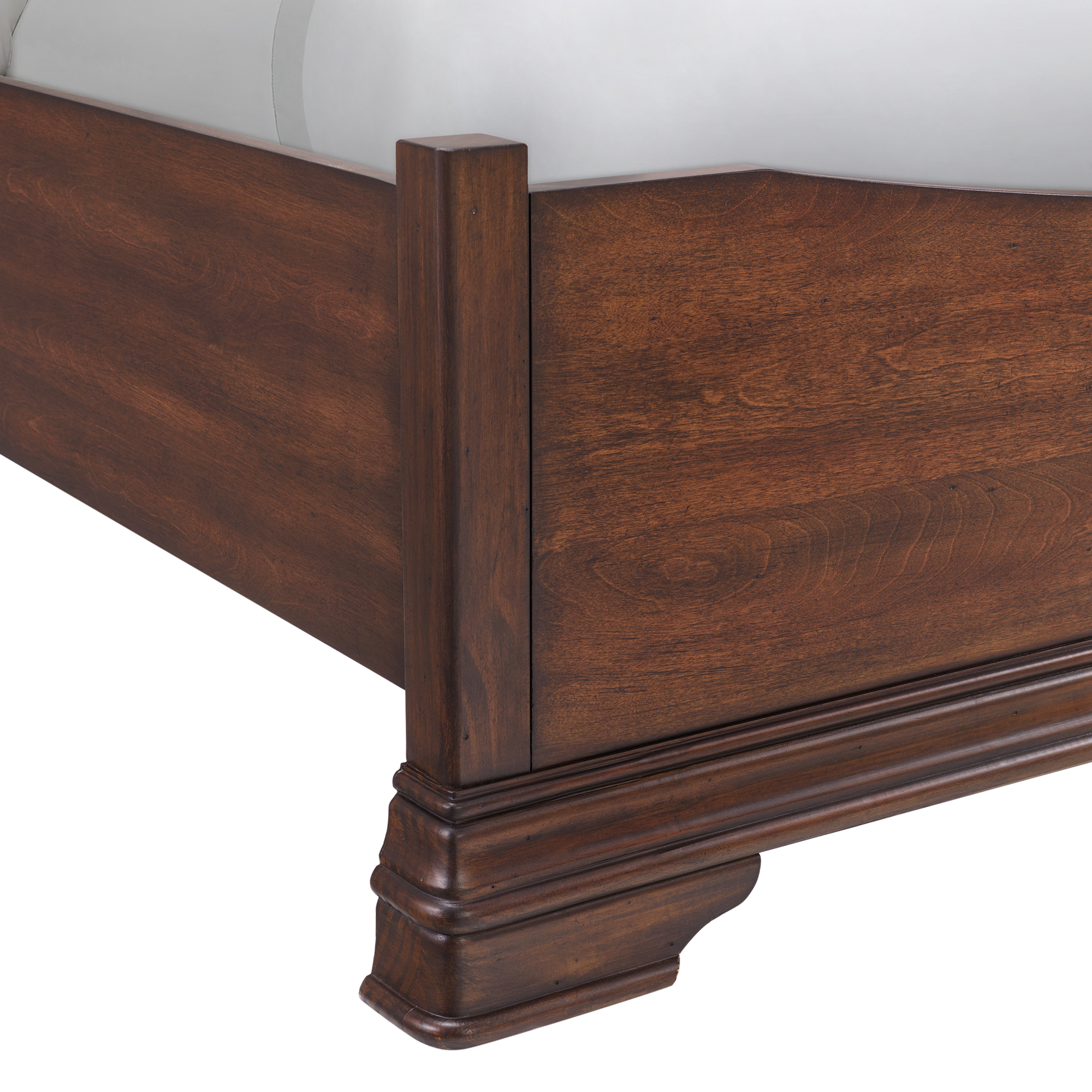 Model: B-5210-5-KB | Elements Phillipe King Bed in Cherry