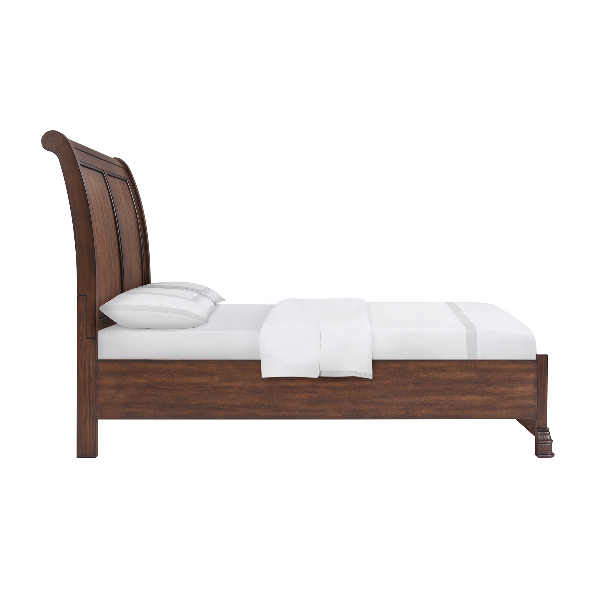 Model: B-5210-5-QB | Elements Phillipe Queen Bed in Cherry