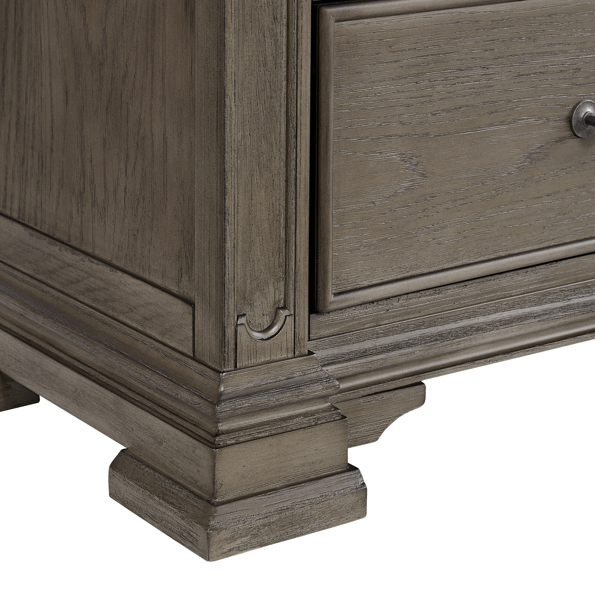 Model: B.10315.DR | Elements Kings Court 10-Drawer Dresser in Grey