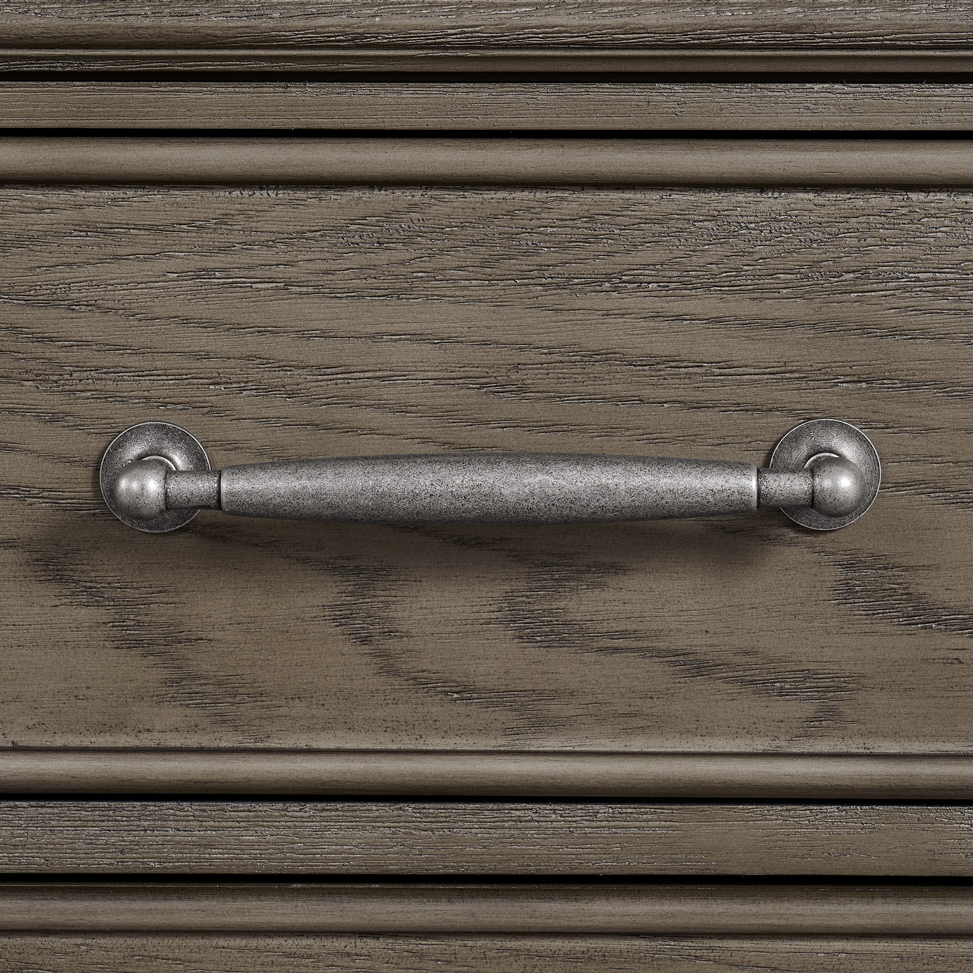 Model: B.10315.DRMR | Elements Kings Court Dresser & Mirror in Grey