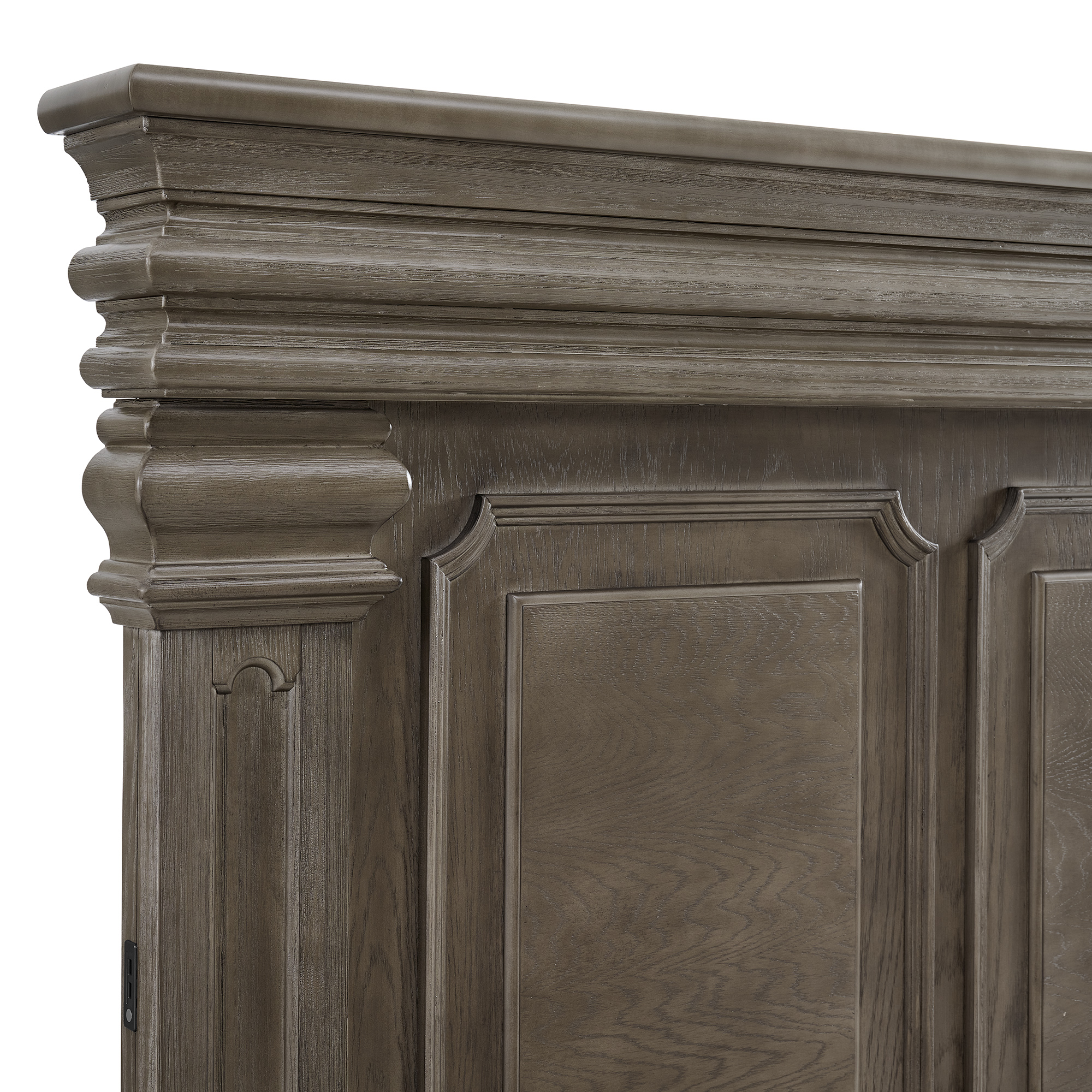 Model: B.10315.KB | Elements Kings Court King Bed in Grey