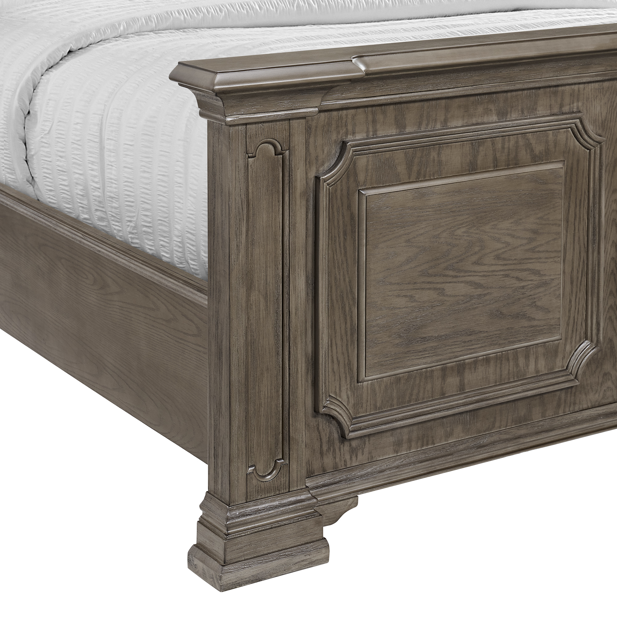 Model: B.10315.QB | Elements Kings Court Queen Bed in Grey