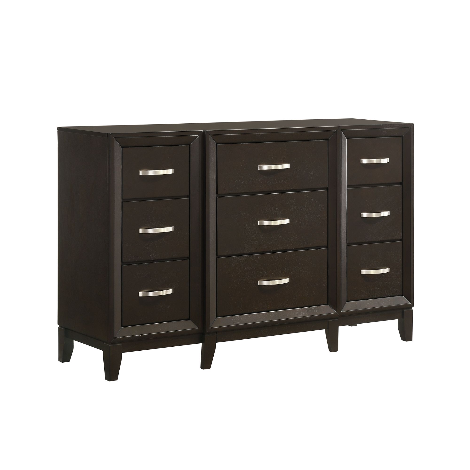 Elements Beaumont 9-Drawer Dresser in Merlot