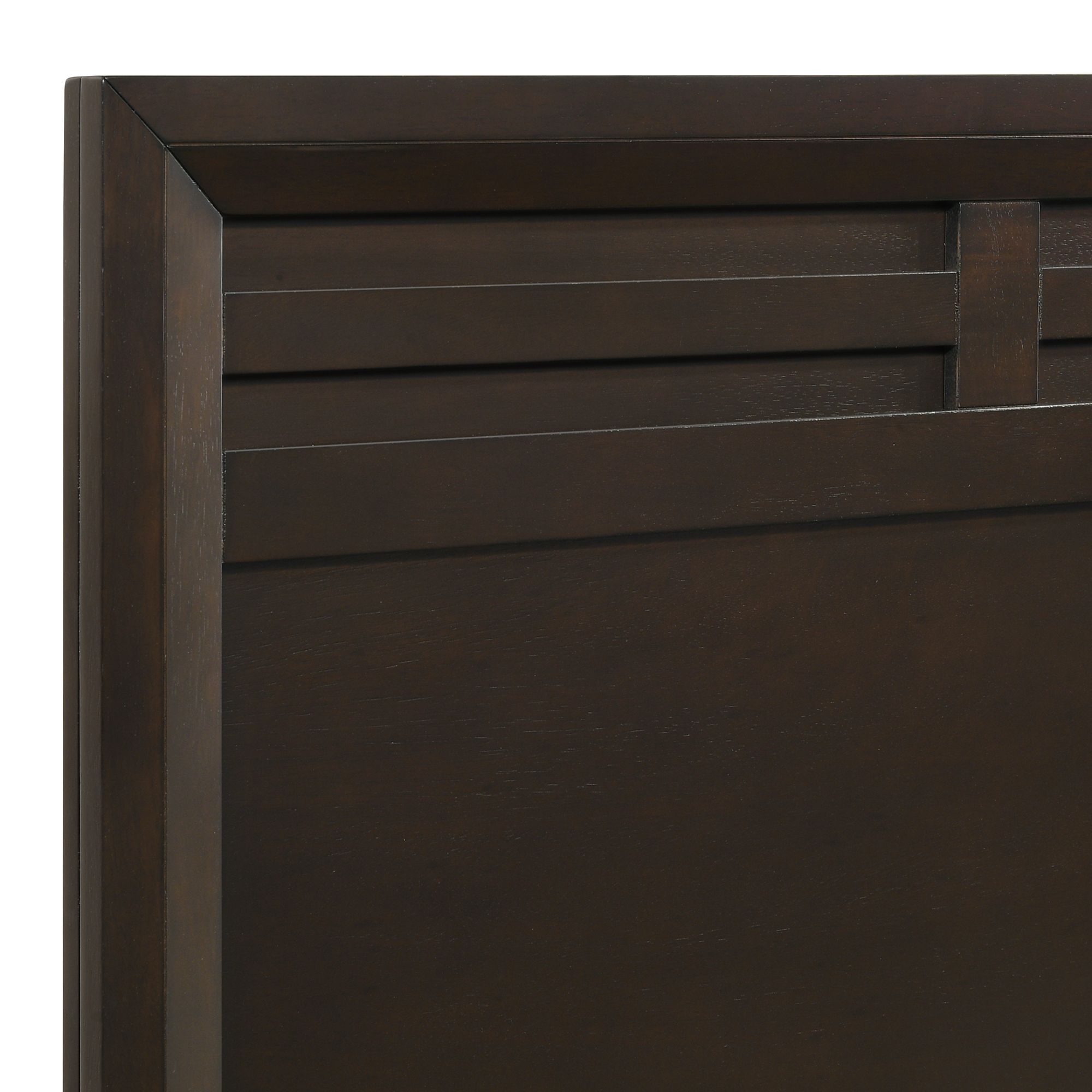 Model: B.1140.K3PC | Elements Beaumont King Panel 3PC Bedroom Set in Merlot