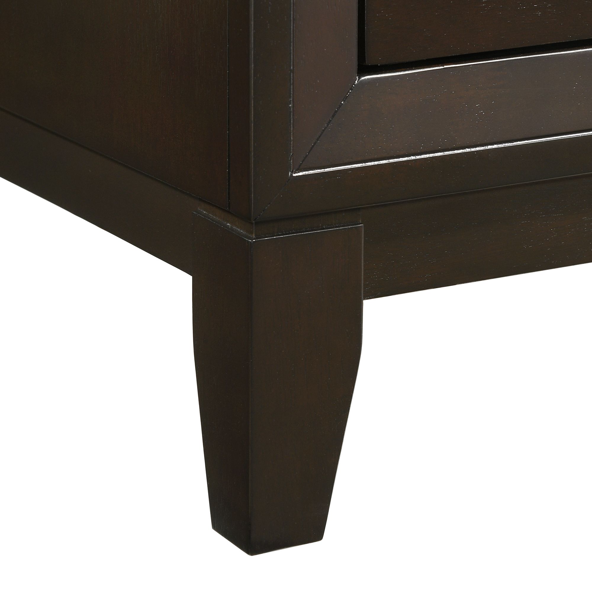 Model: B.1140.K3PC | Elements Beaumont King Panel 3PC Bedroom Set in Merlot
